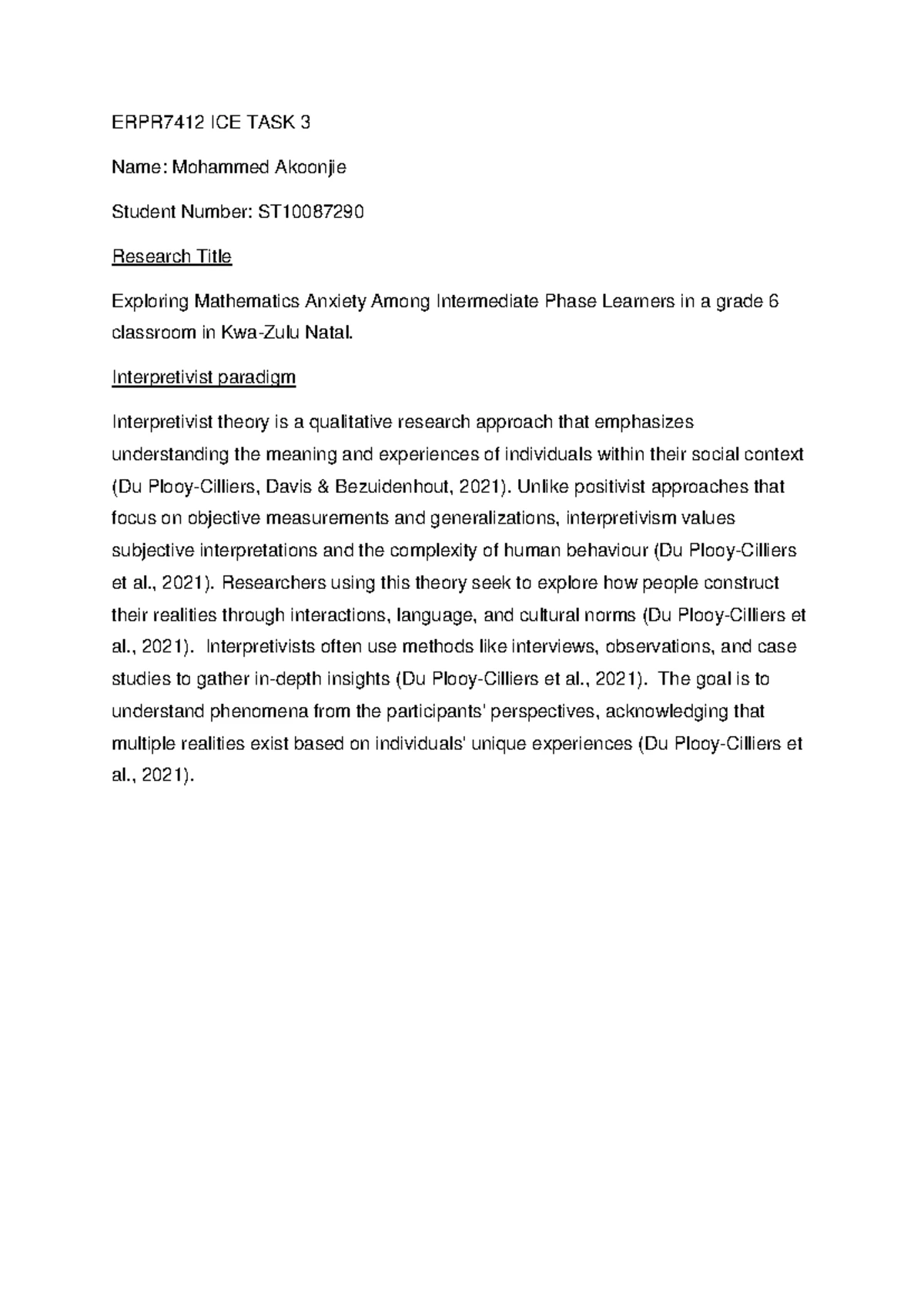 IFFA7411 ICE Task 1: Skill Process Approach and Analysis - Studocu
