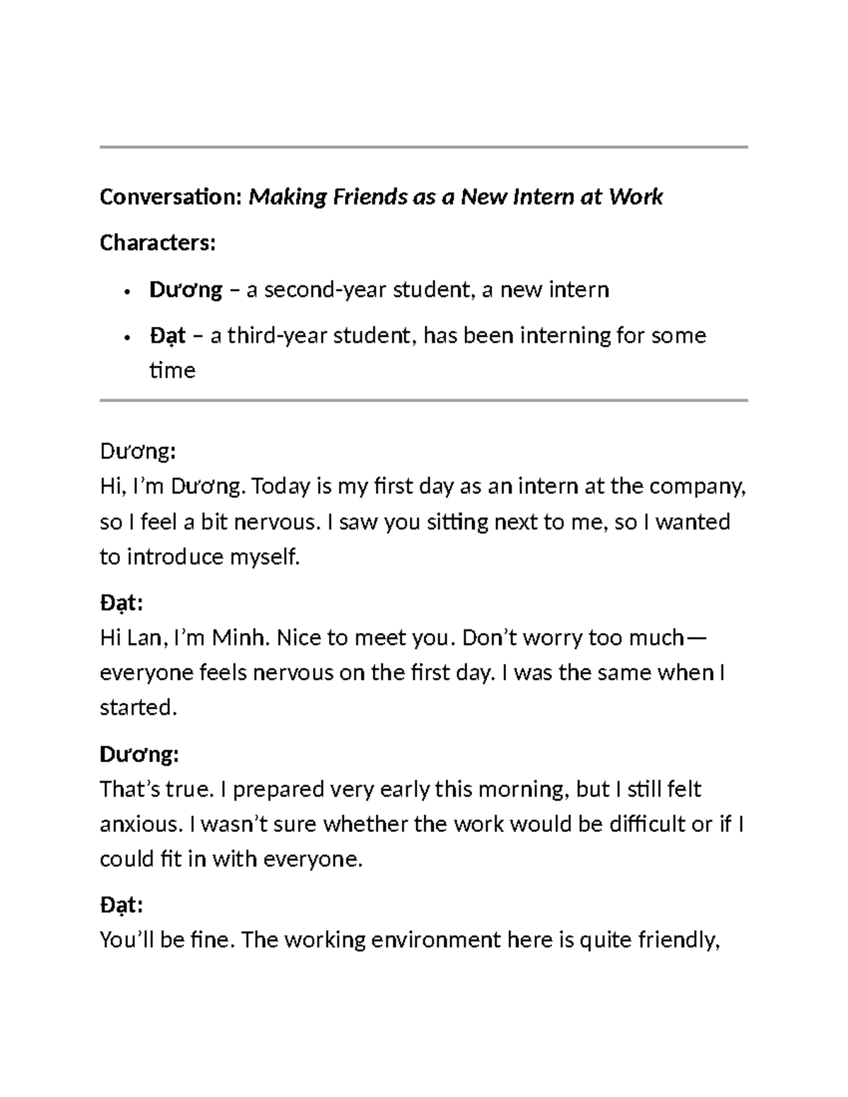 Final Speaking (5) - Study Guide for Exam Preparation - Studocu