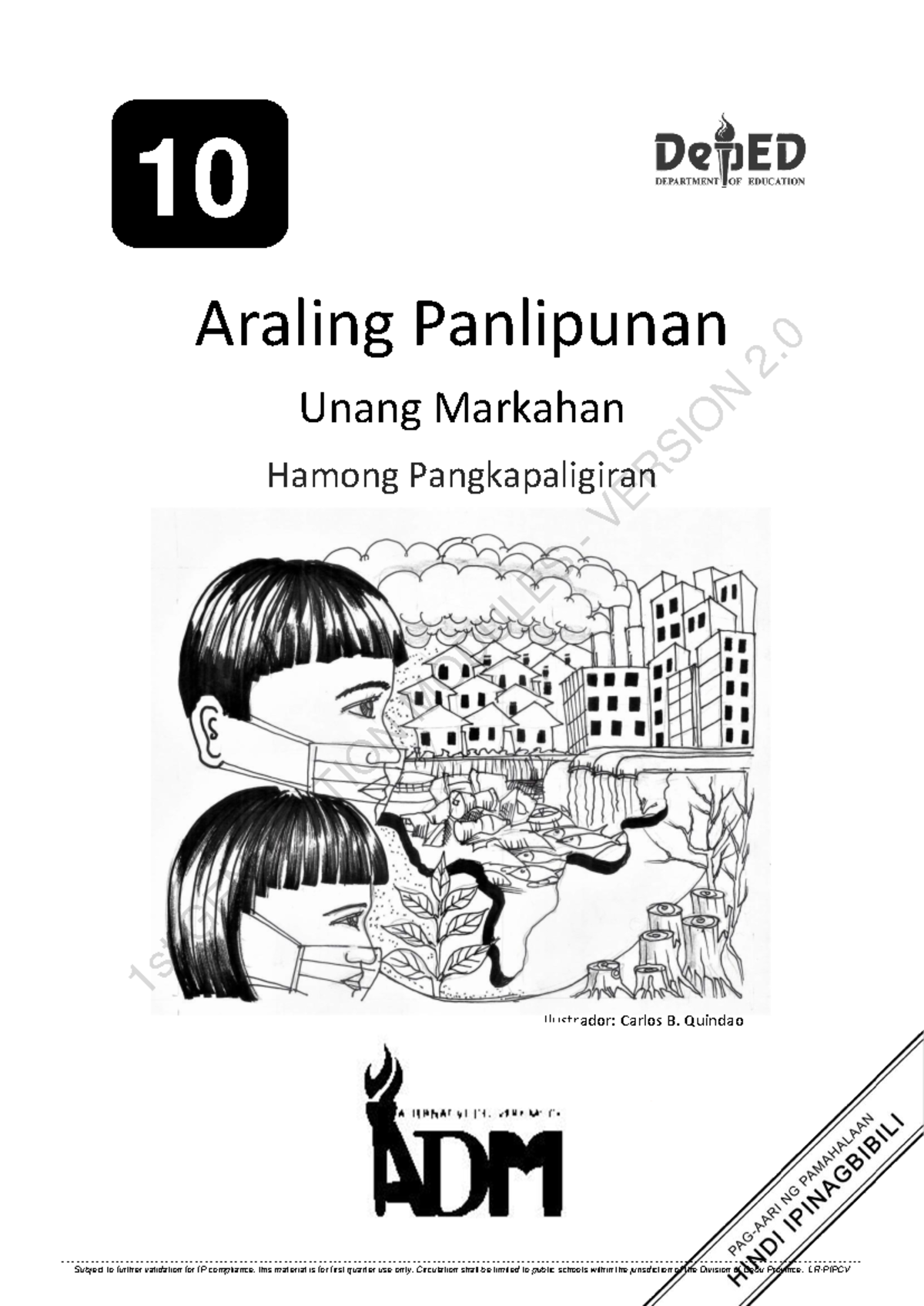 Final AP 10 Q1-M2 Araling Panlipunan: Mga Hamong Pangkapaligiran - Studocu