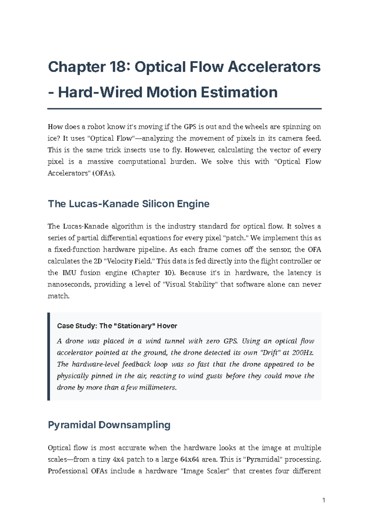 Chapter 18: Optical Flow Accelerators in Motion Estimation - Studocu