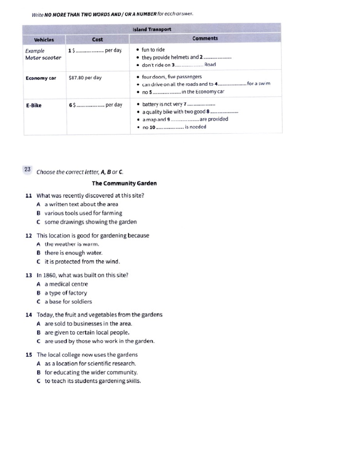 IT2 LIS T4 - IELTS Listening Practice Test 4 Overview - Studocu