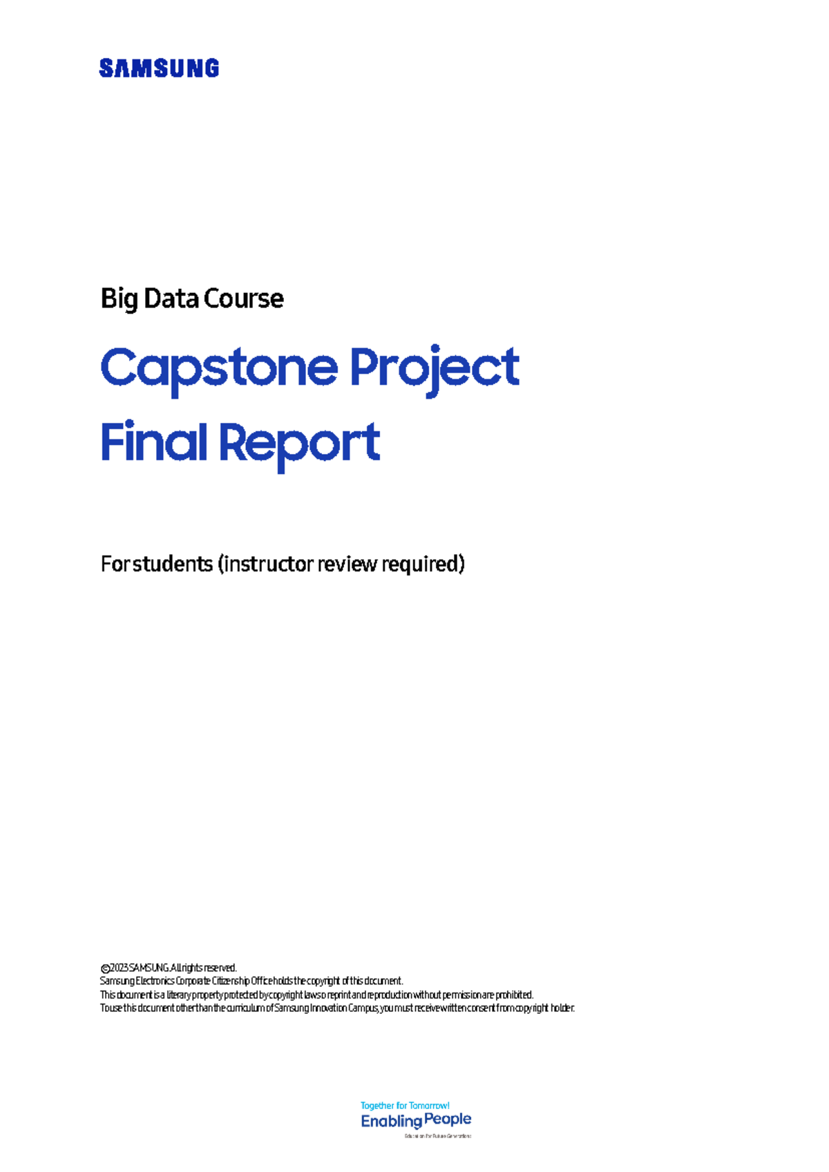 SIC Big Data Capstone Project: Final Report on Real Estate Pricing ...