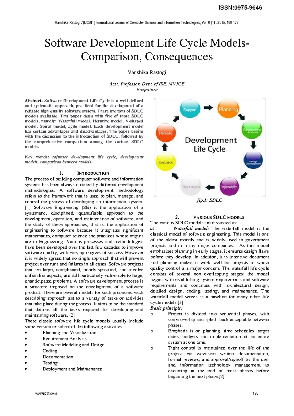 37 SDLC comparison consequences - Software Development Life Cycle ...