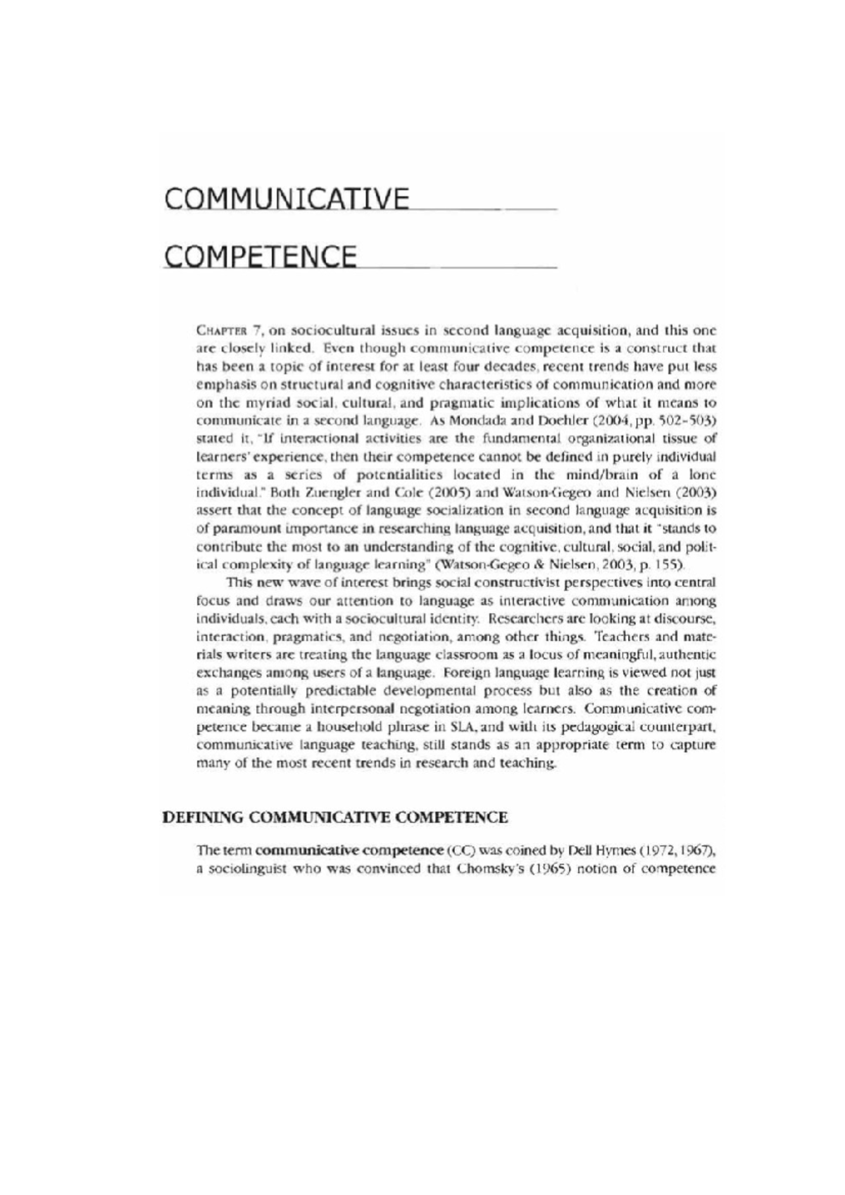 Chapter 8: Communicative Competence in Second Language Acquisition ...
