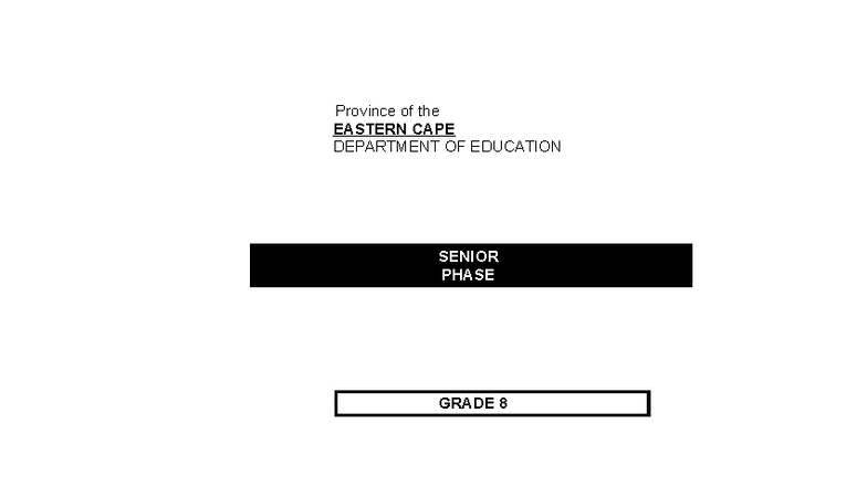 Grade 8 Creative Arts - Final Exam Paper 2024 - Studocu