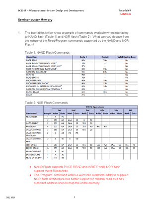 SC-CE2107 - Tutorial 6 with Solutions - SC2107/CE2107 Microprocessor ...