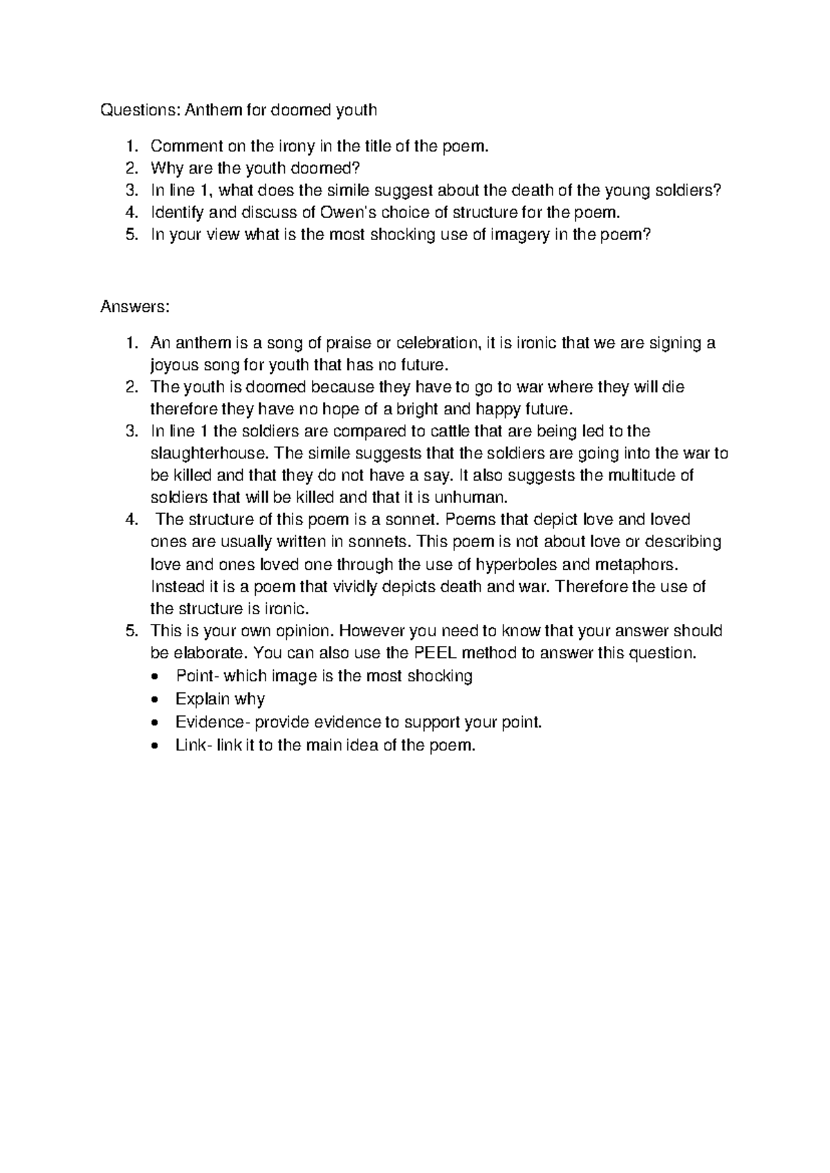analysis-of-anthem-for-doomed-youth-questions-answers-studocu