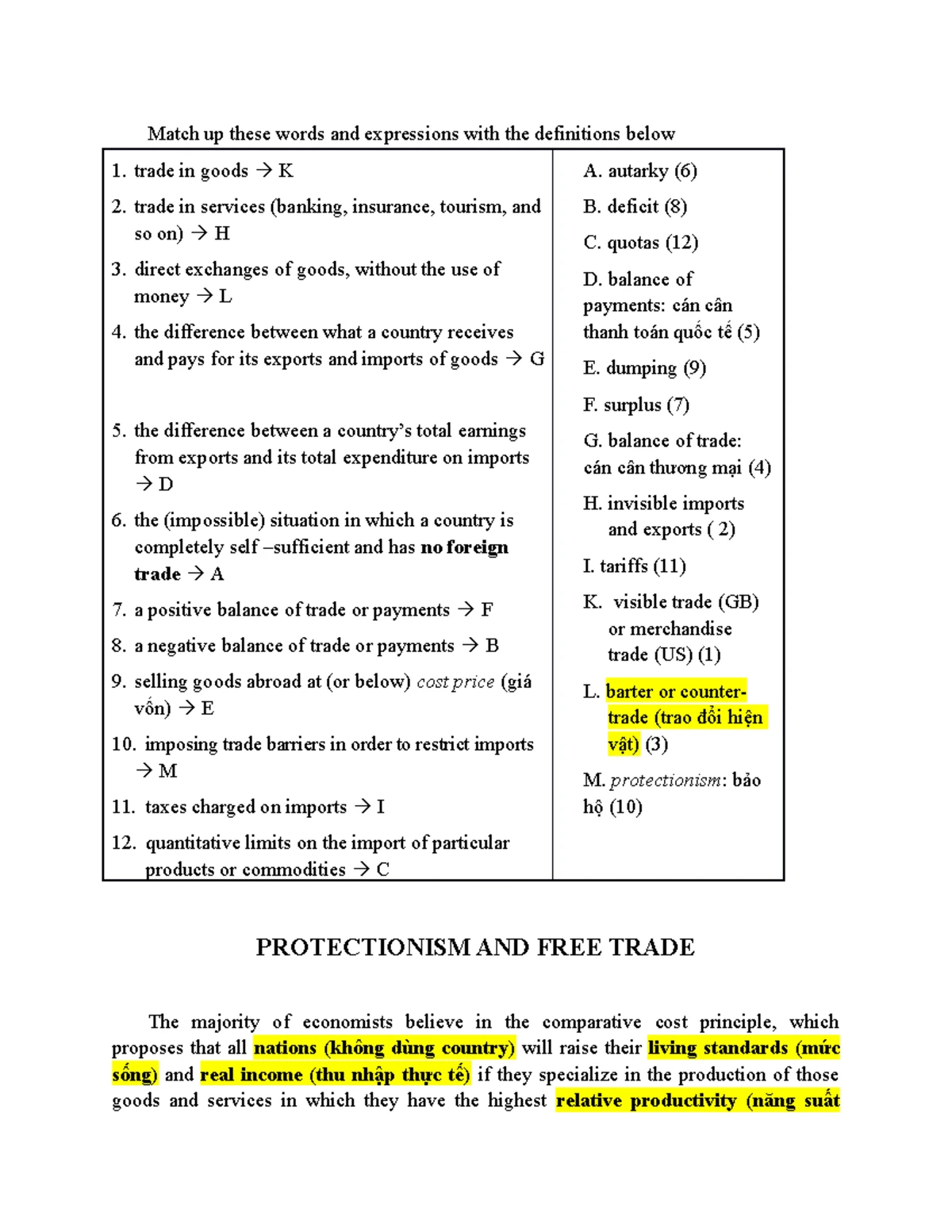 大系租税法 = The Theory of Taxation Unit 8 - Taxation - to sts - Unit 8 - TAXATION A. Terms