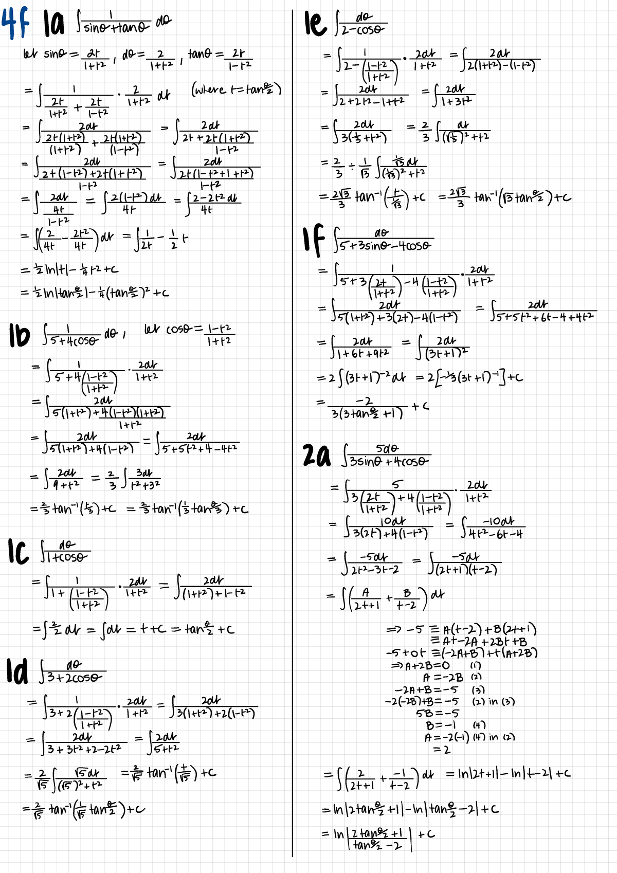 4F - Math - 4f IA lsinoitanodd letzedoso let sina; ,do=μfzitanO= , =fz ...