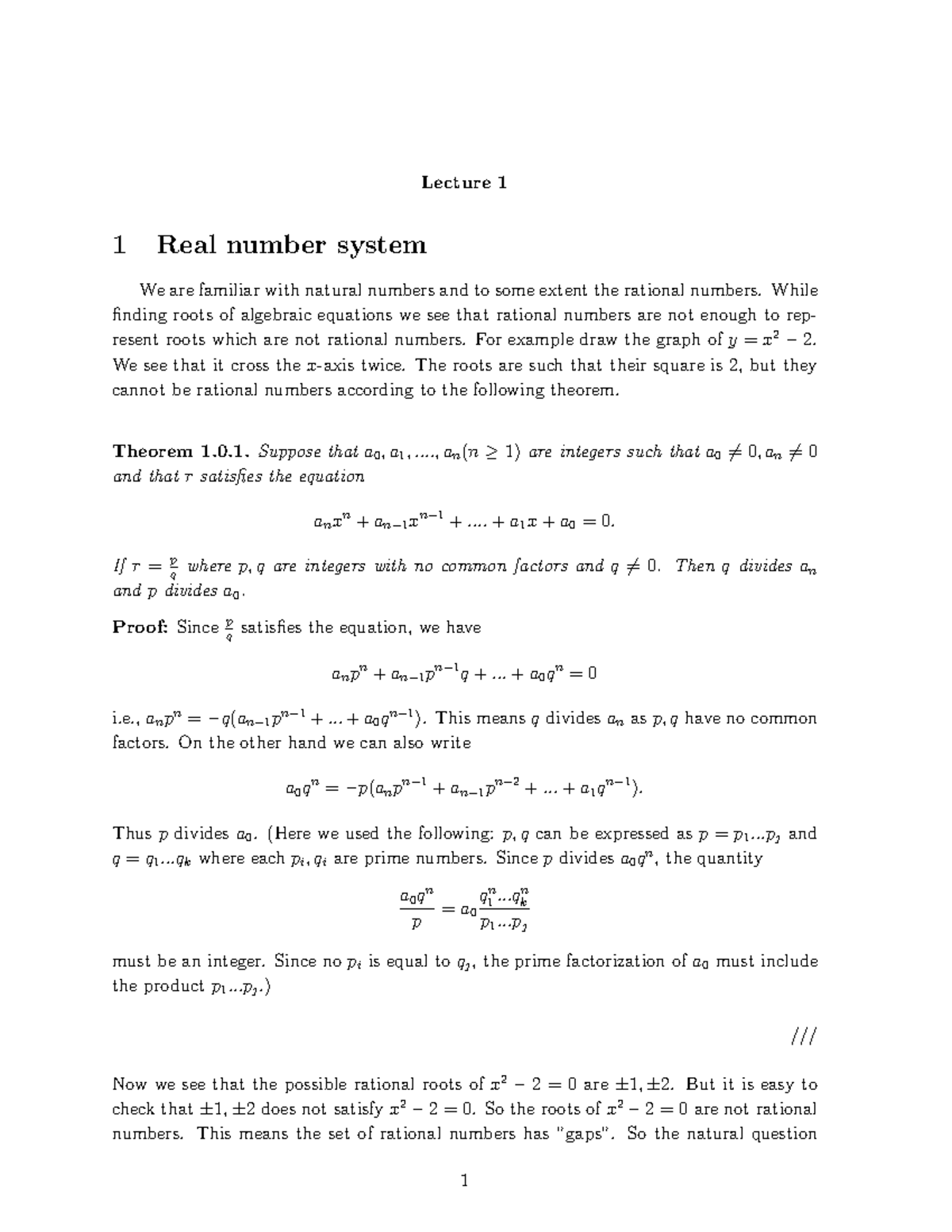MTL Lecture Notes Compilation: Key Concepts in Real Analysis - Studocu