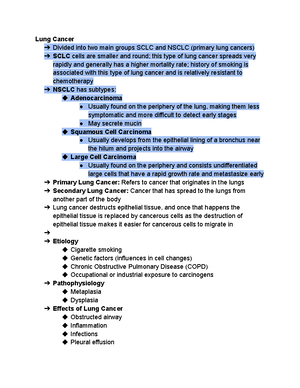 Nervous System Disorders Overview - Chapter 14 Notes (Course Code ...