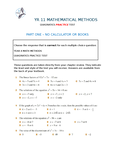 Practice materials for Studying Mathematical Methods- Unit 1 in VCE ...