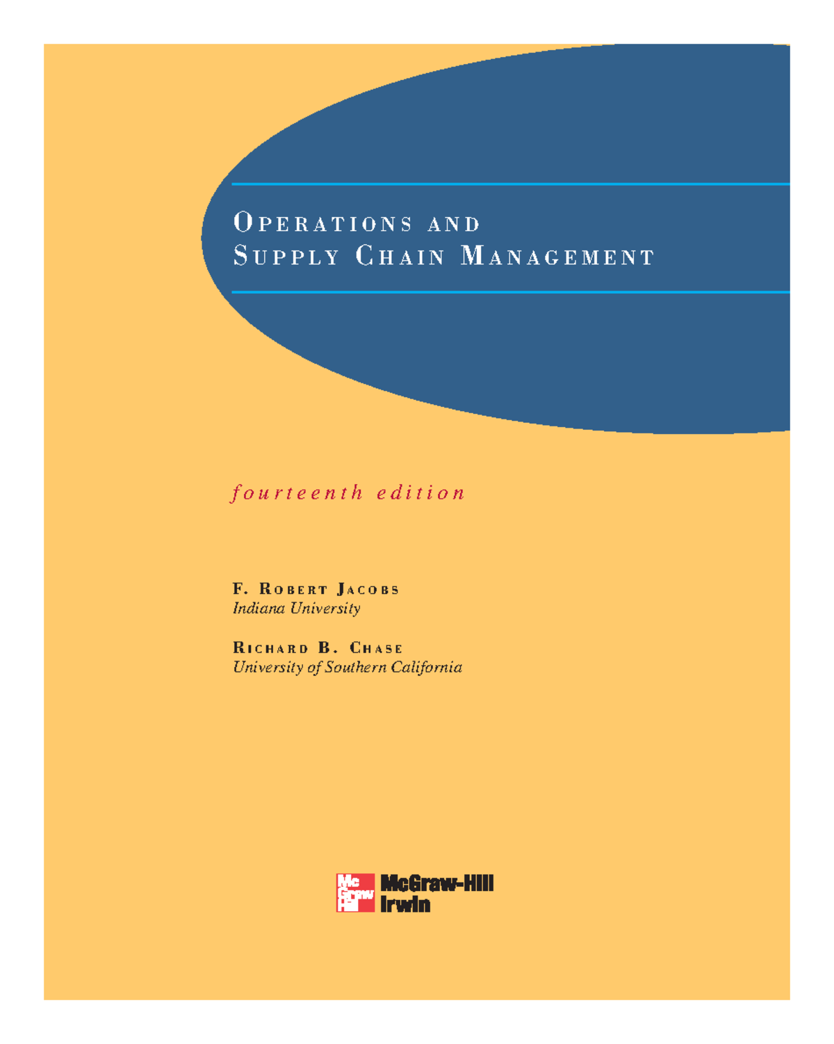 Operations and Supply Chain Management - Fourteenth Edition Overview ...