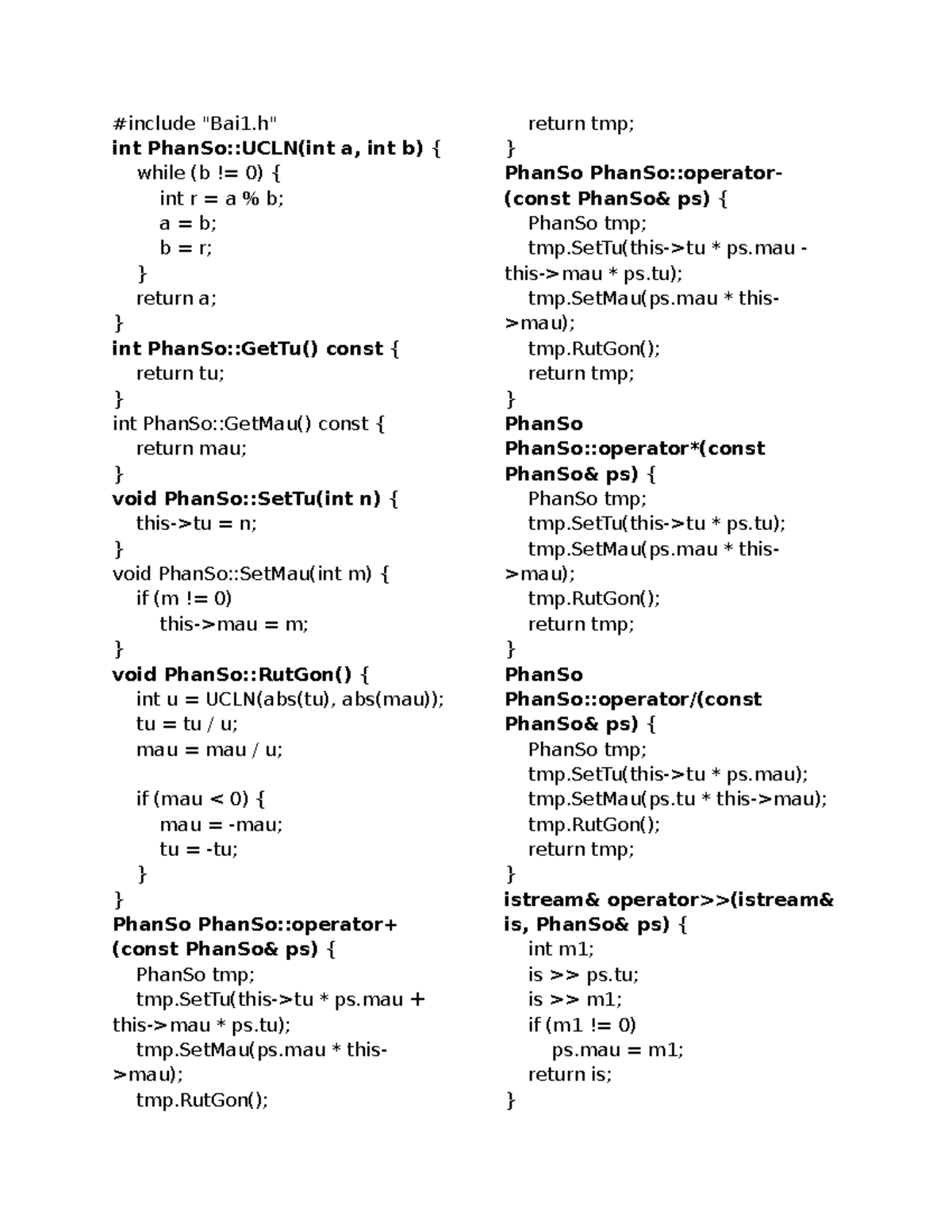 C++ Code Cheatsheet: Functions, Operators, and Algorithms - Studocu