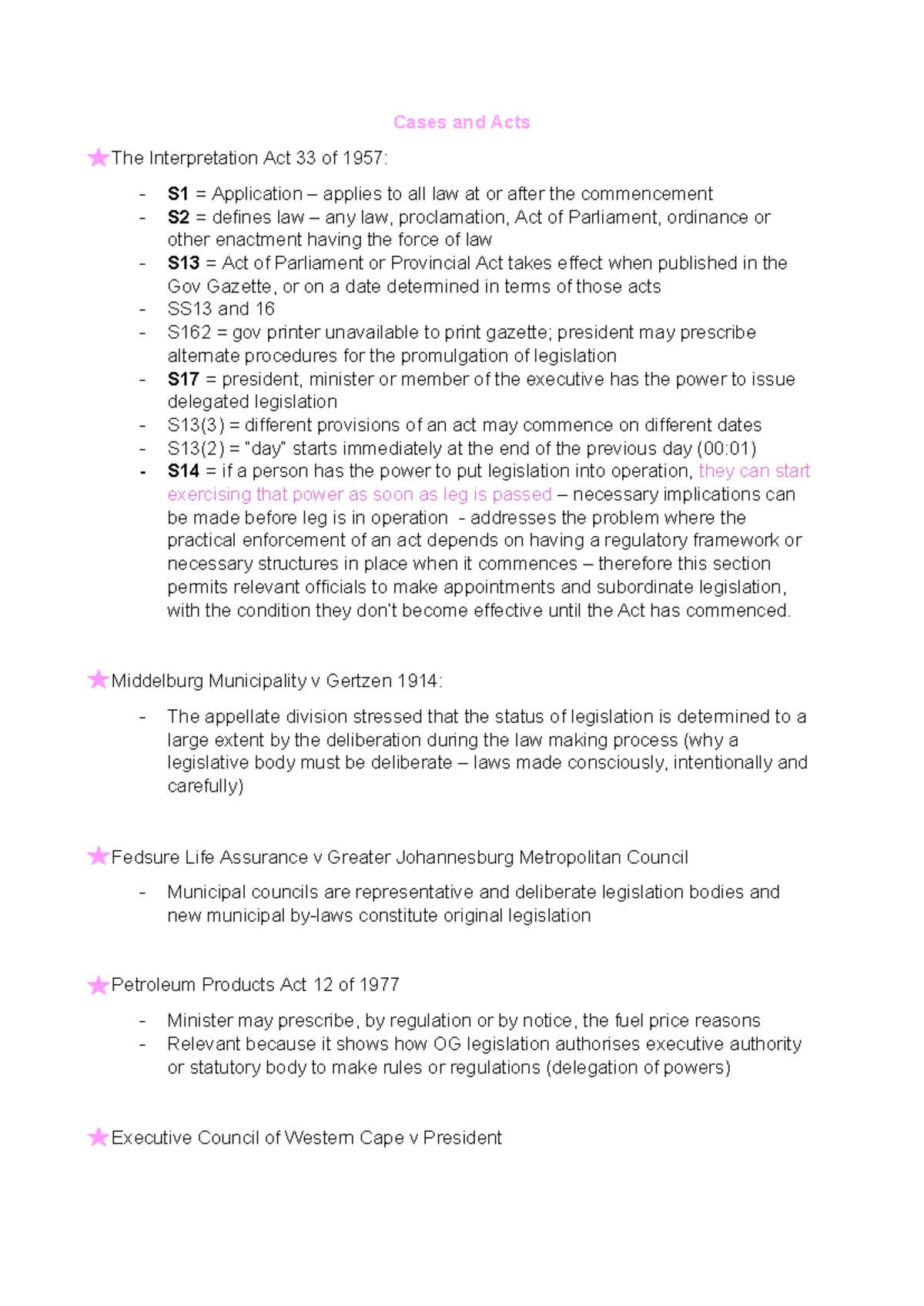 2023 cases summarised: Interpretation Act and key legal principles ...