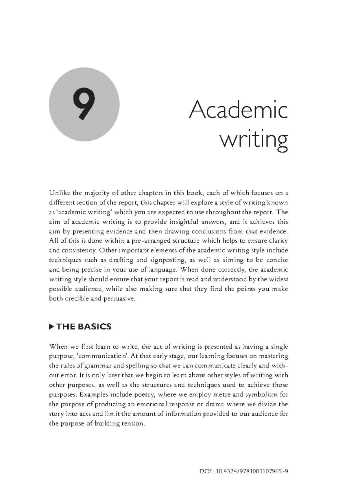 Academic Writing Essentials: Understanding Structure & Style - Studocu