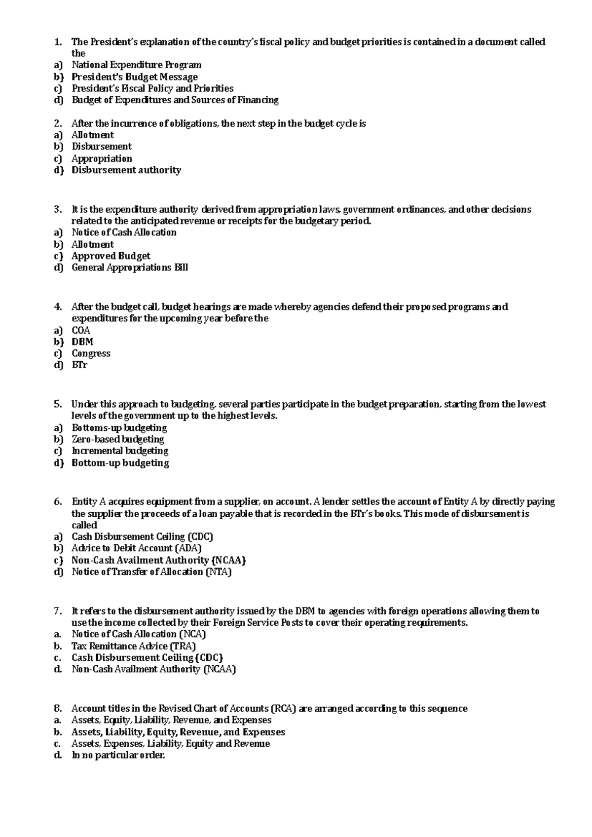 Fiscal Policy and Budget Priorities: Chapter 2 & 3 Notes - Studocu
