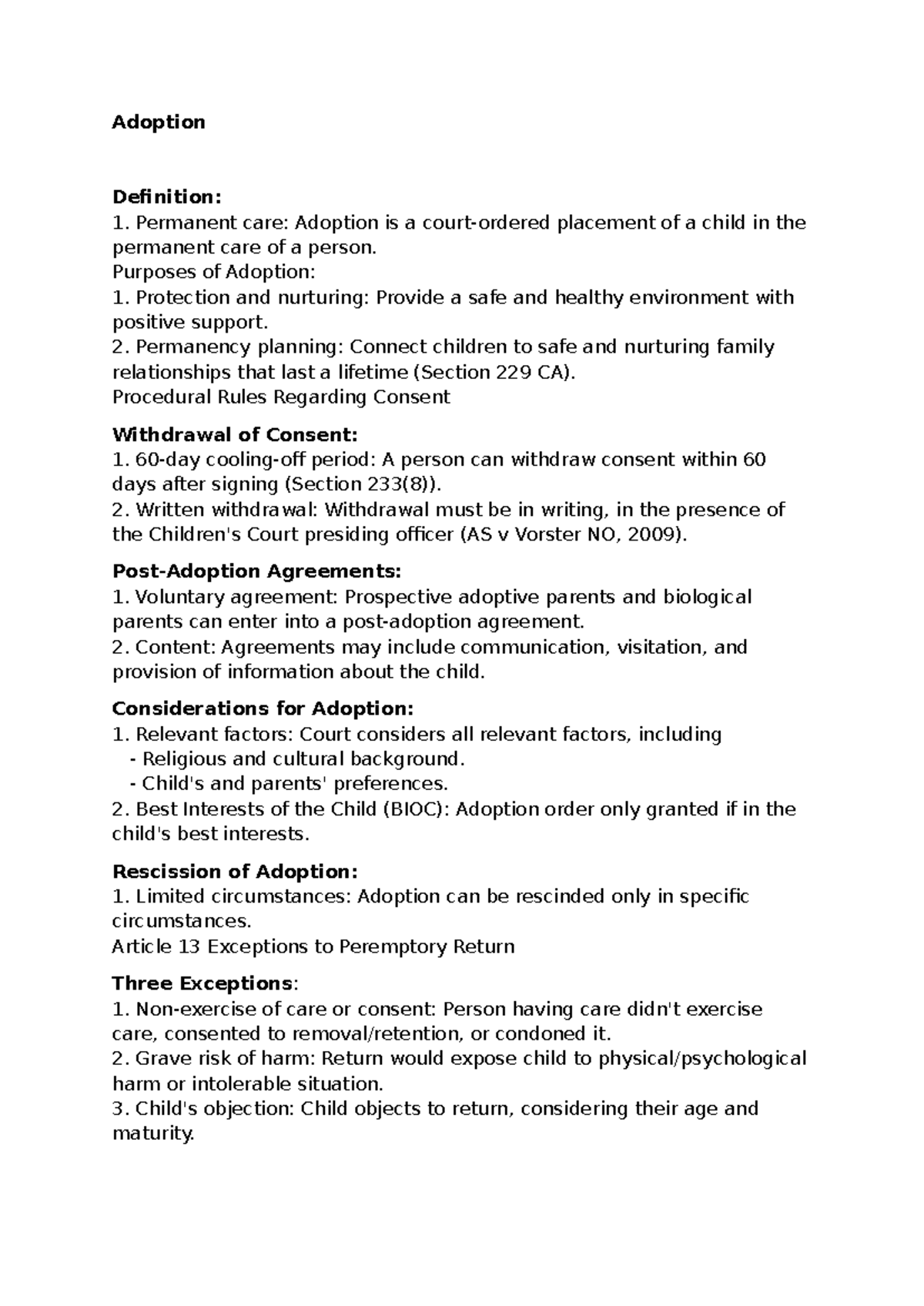 Adoption Overview: Definitions, Procedures, and Legal Considerations ...