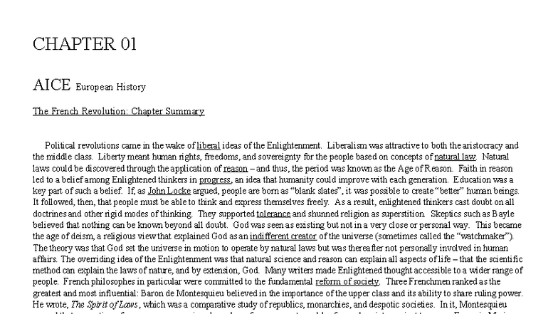 AICE European History: The French Revolution's Major Events & Results ...
