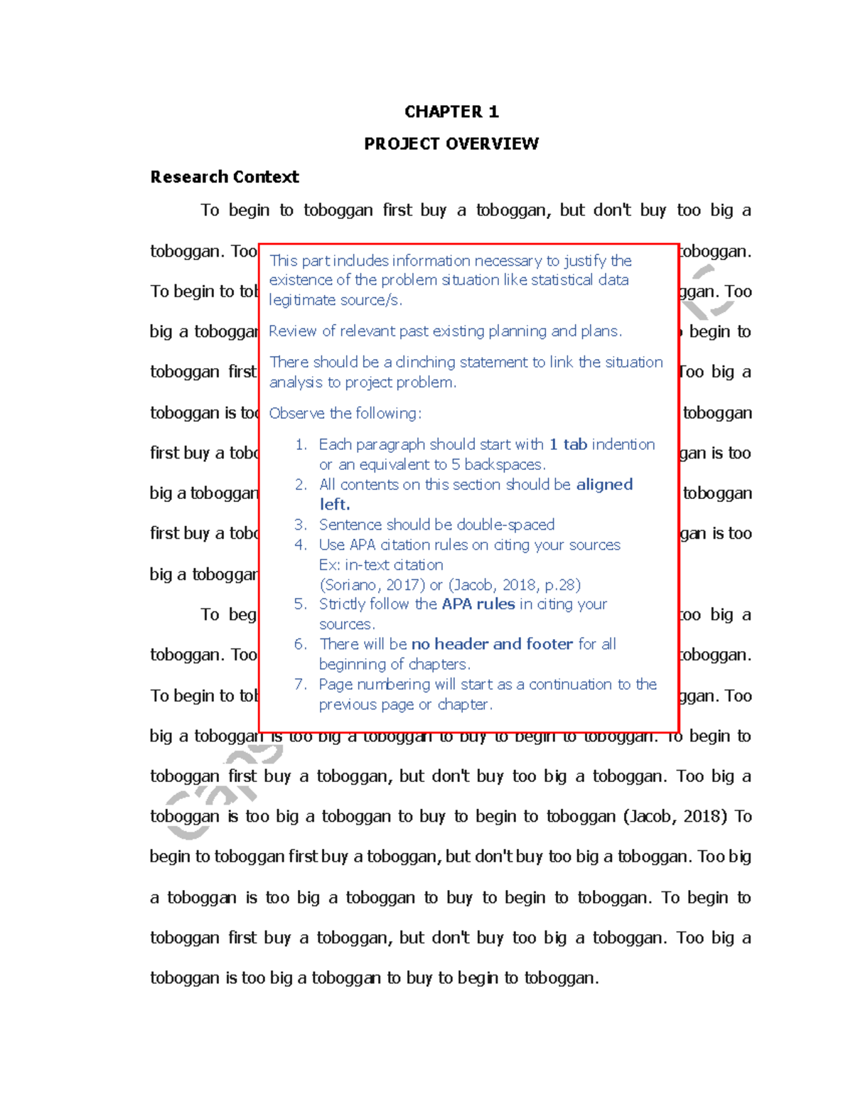 CHAPTER 1 - CAP 01: PROJECT OVERVIEW and Research Context - Studocu