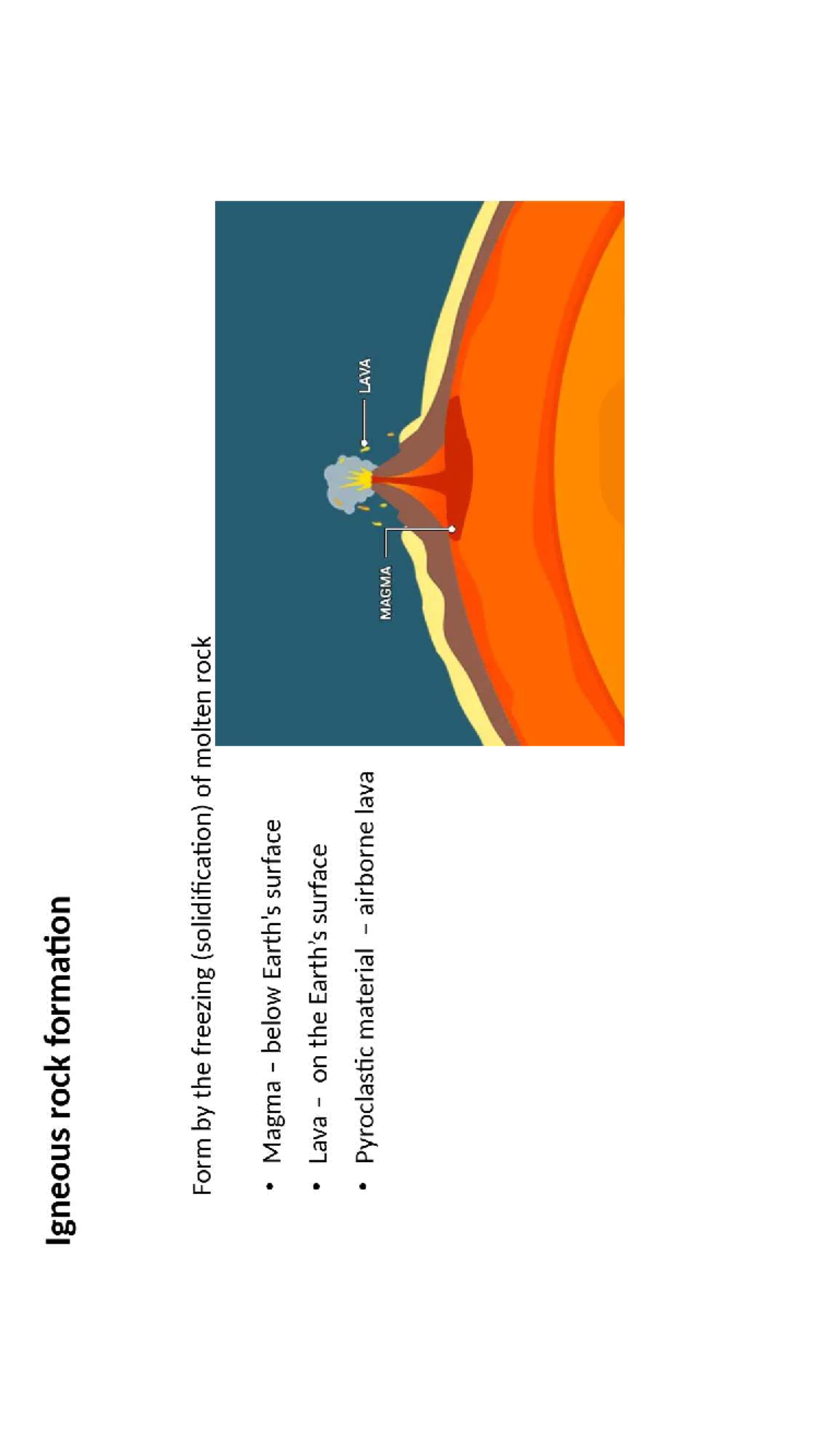 GEO 102.01 Lecture Notes: Igneous Rock Formation and Textures - Studocu