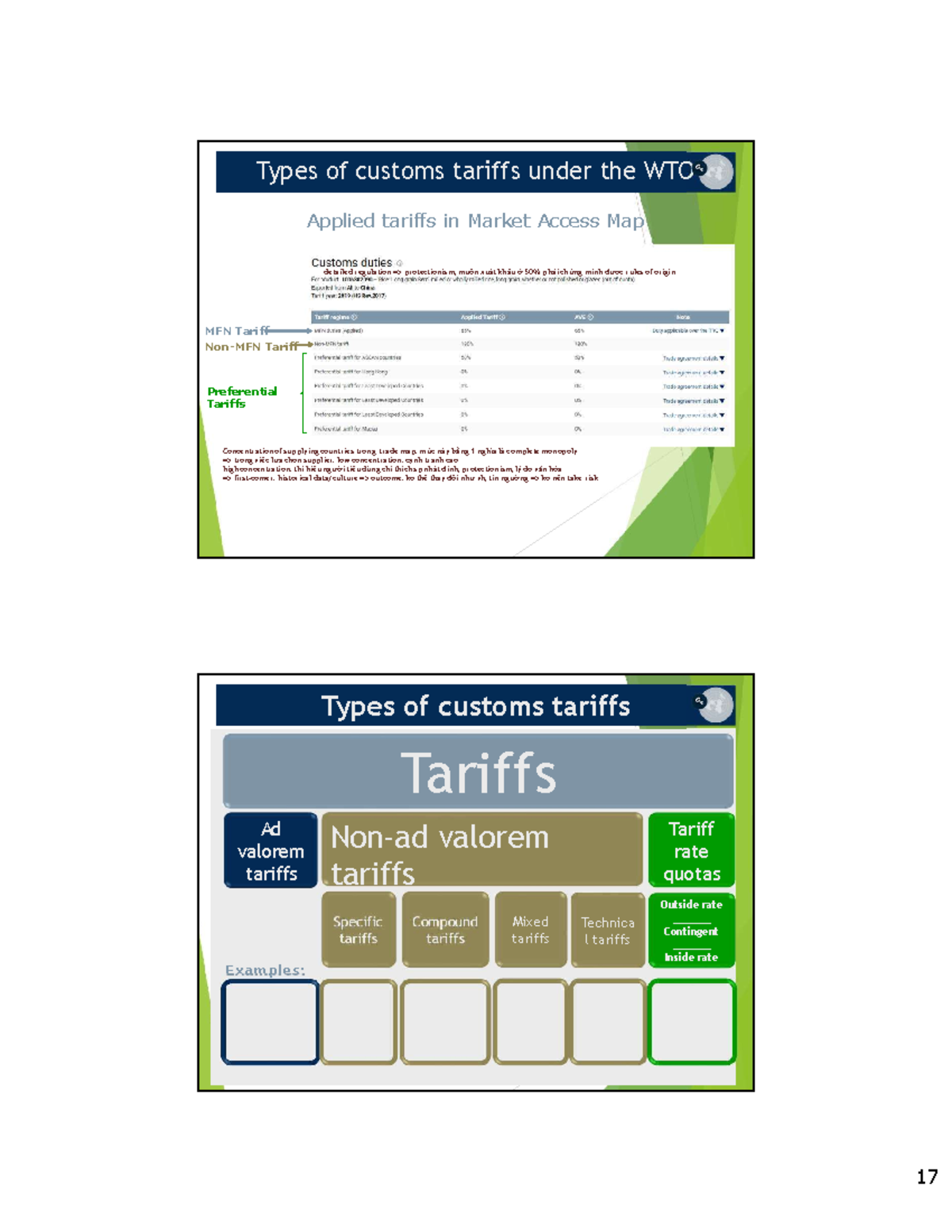 Types of Customs Tariffs and Their Impact on International Trade Policy ...