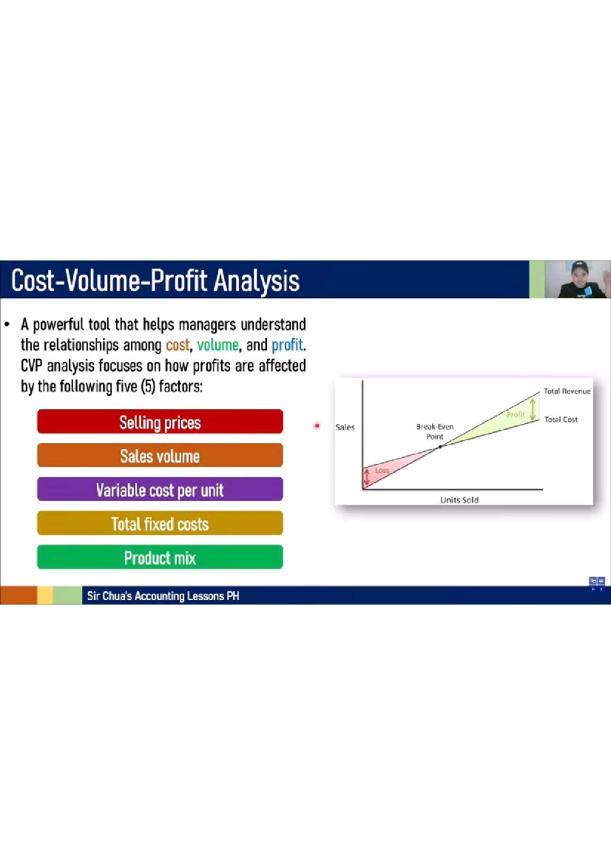 CVP Analysis Quick Notes: Understanding Cost, Volume, and Profit - Studocu