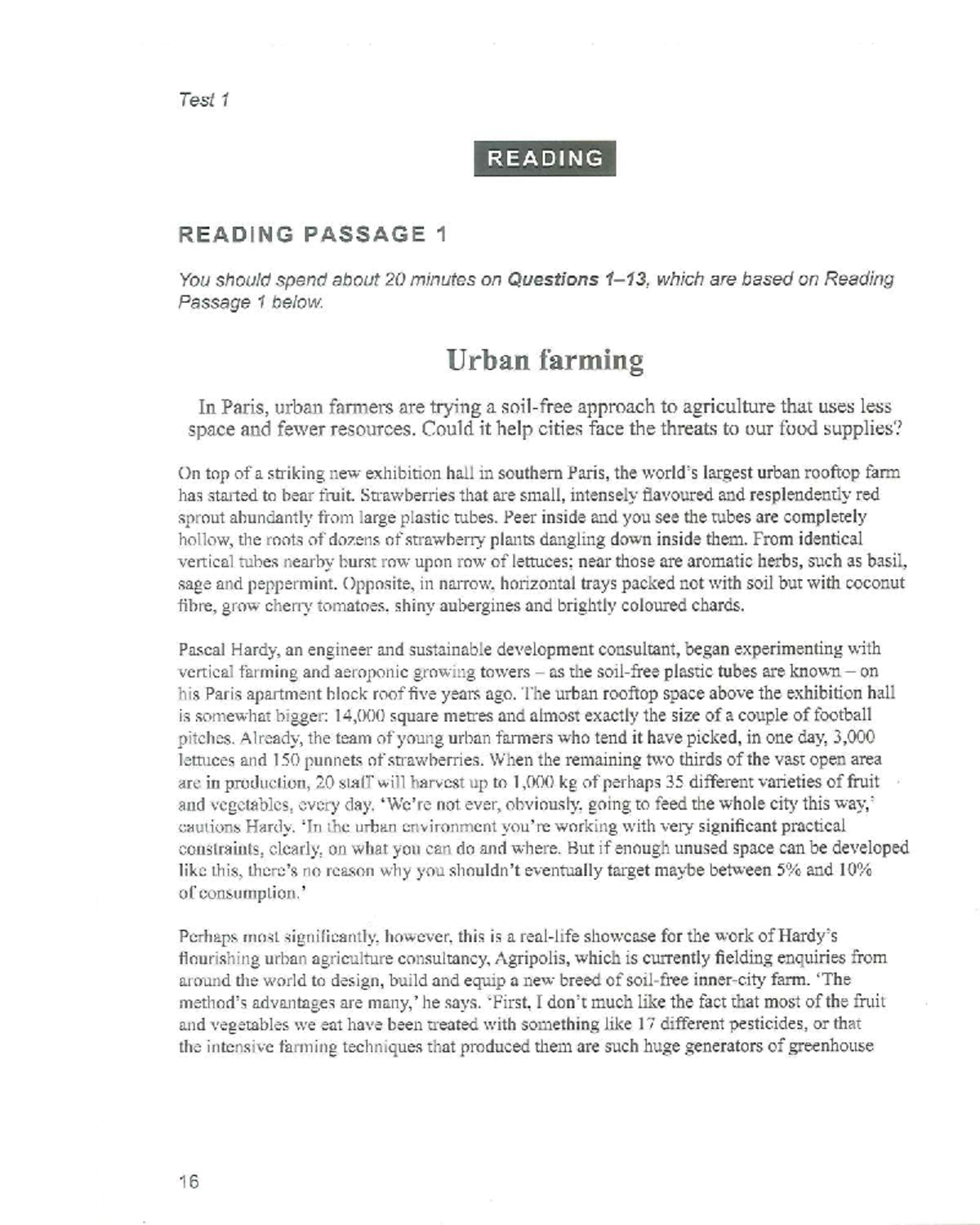 Cambridge IELTS 18 Test 1 Reading Passage Analysis and Questions - Studocu