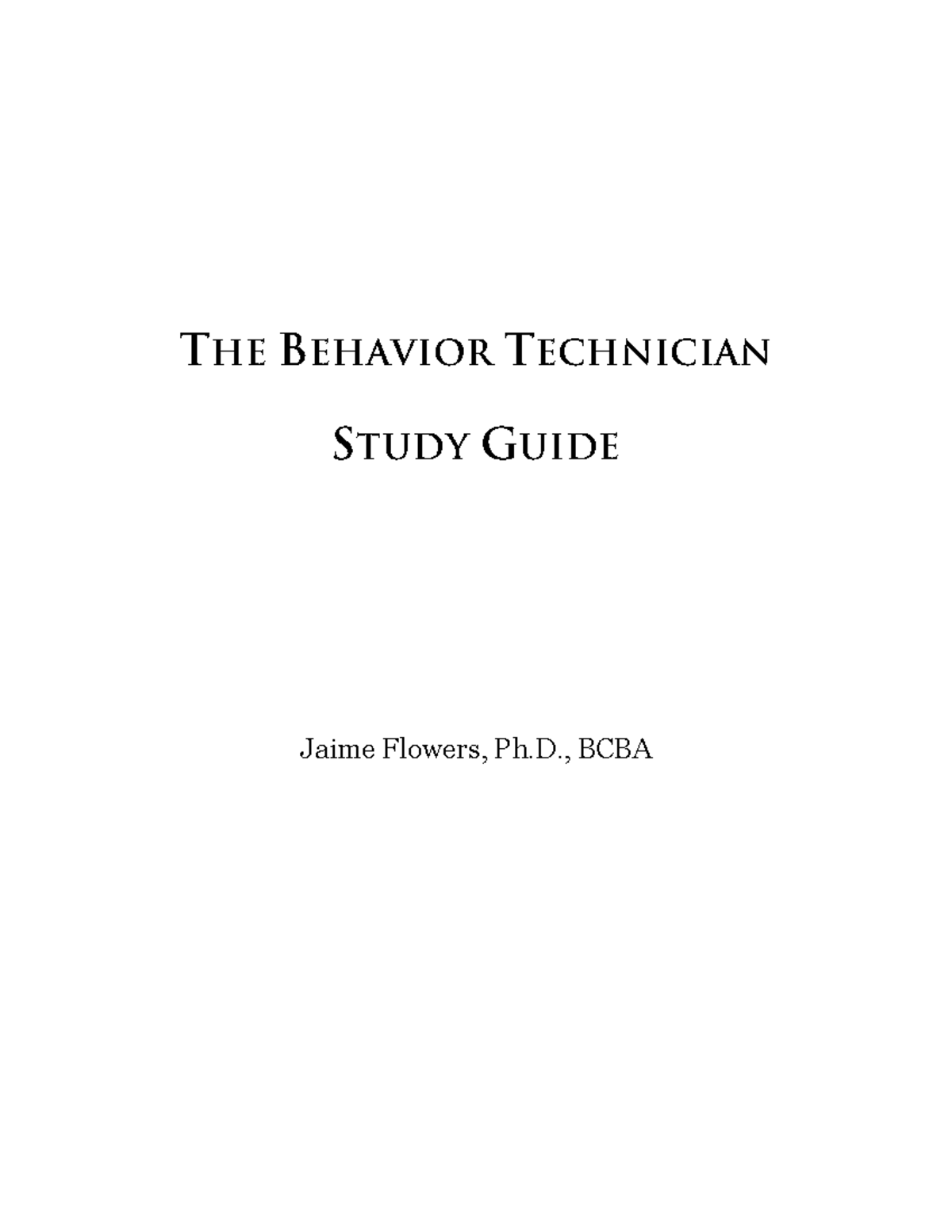 RBT-Study Guide-MS: Comprehensive Resource for RBT Exam Success - Studocu