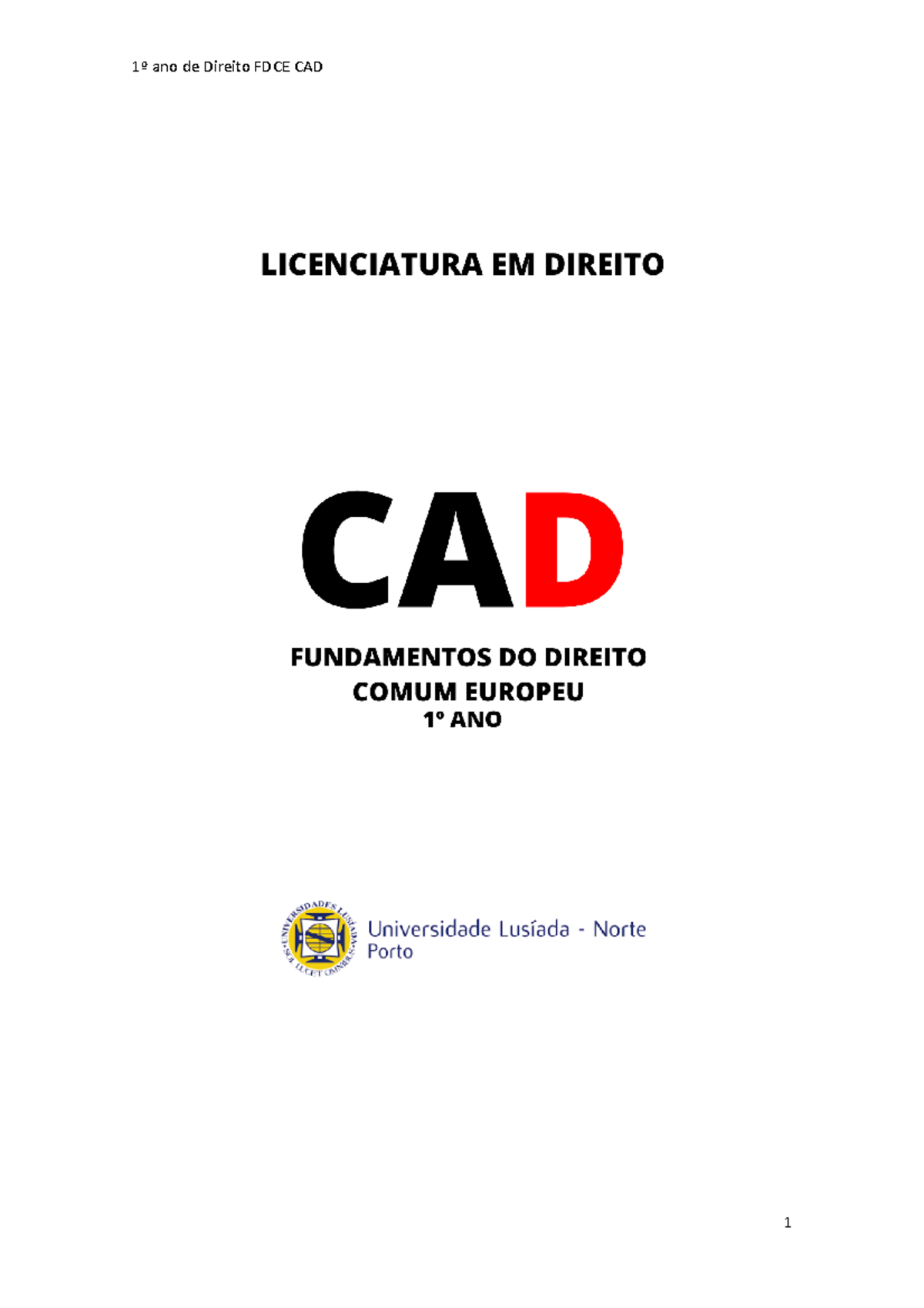 FDCE - Criação da Comunidade de Aficionados de Direito e Apontamentos ...