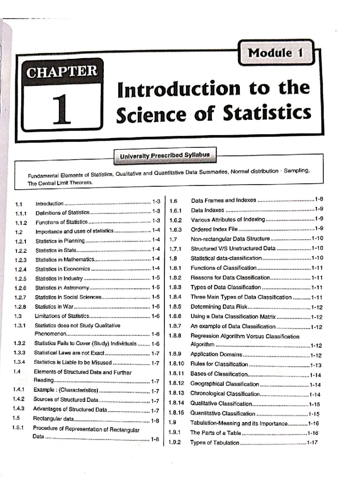 DAV Module 1: Introduction to the Science of Statistics - Key Concepts ...