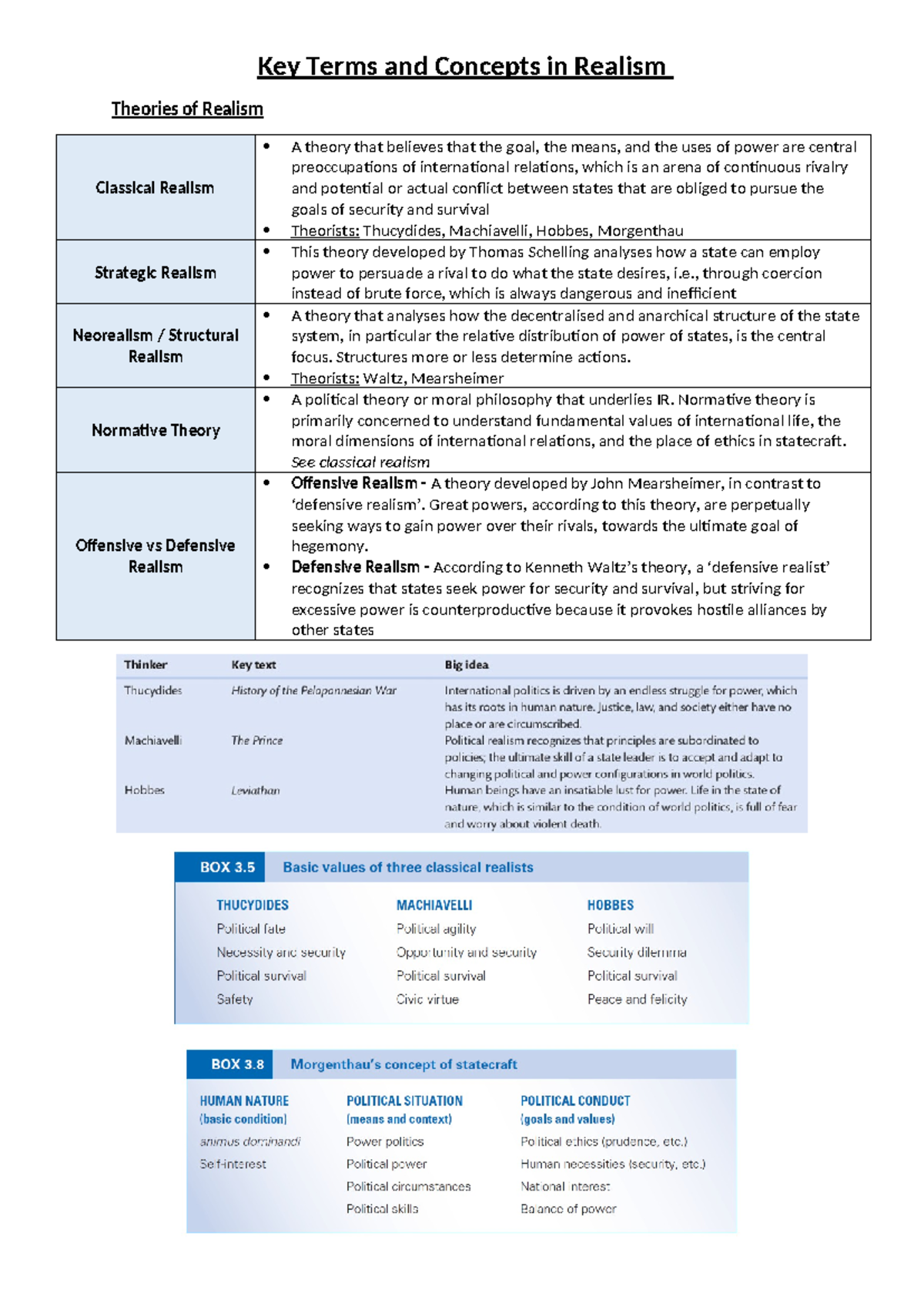 9 - Key terms and concepts in realism - Key Terms and Concepts in ...