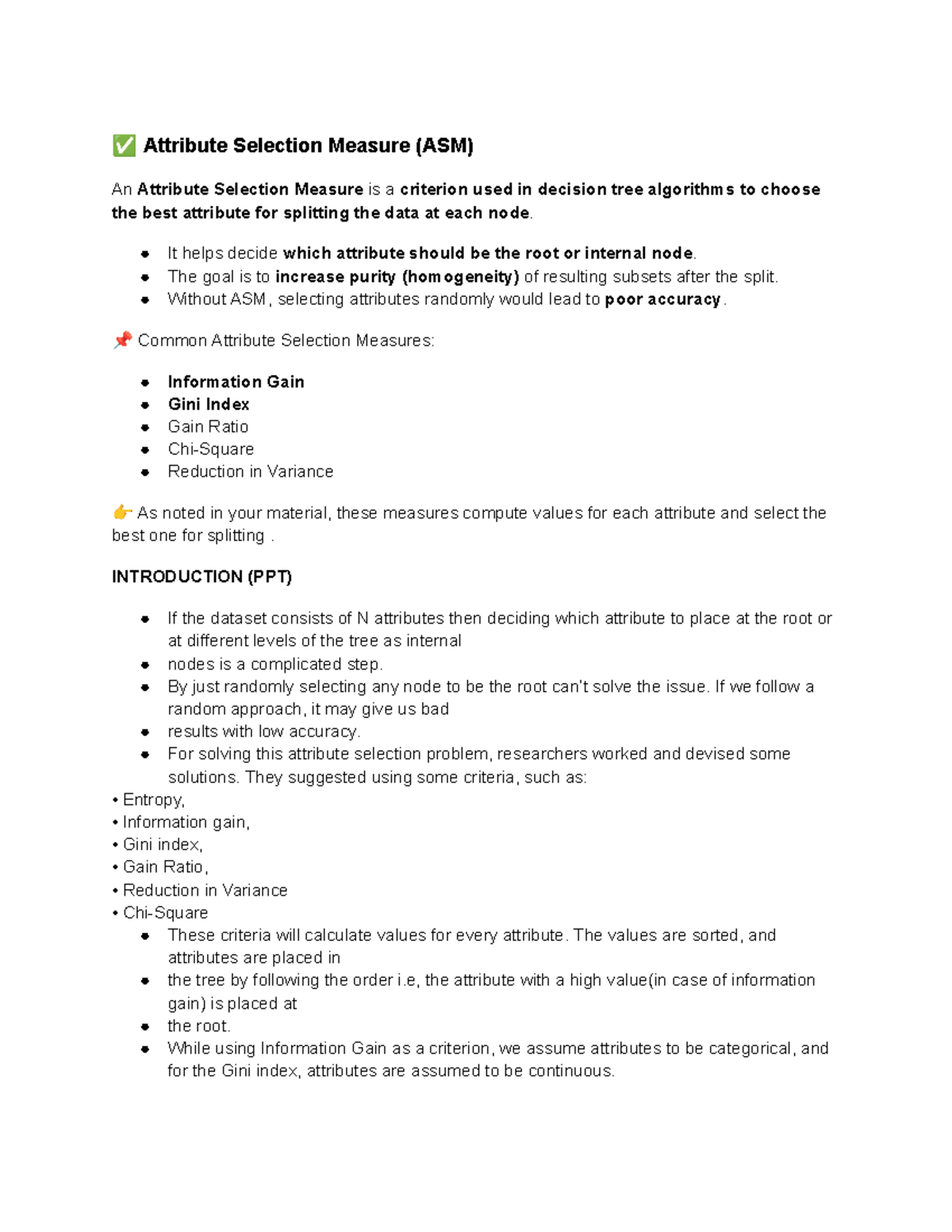 DMA - Data Mining & Analytics: Comprehensive Notes for Full Marks - Studocu