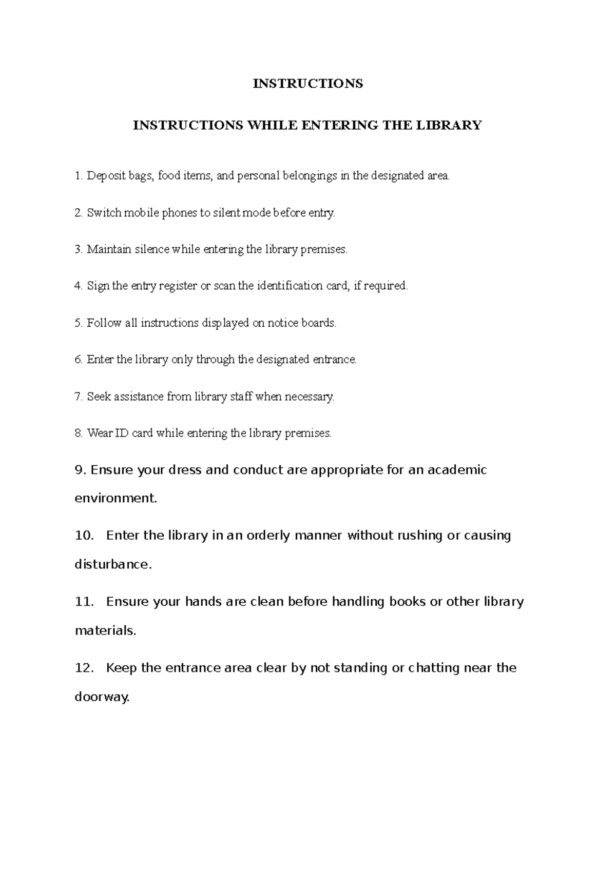 Library Entry Guidelines - Technical Communication - Studocu