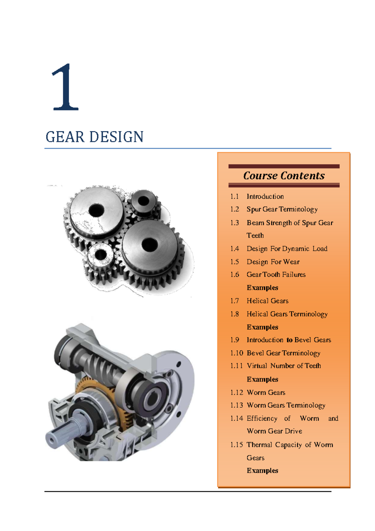 Machine Design (2171909) - Gear Design Unit 1 Notes PDF - Studocu