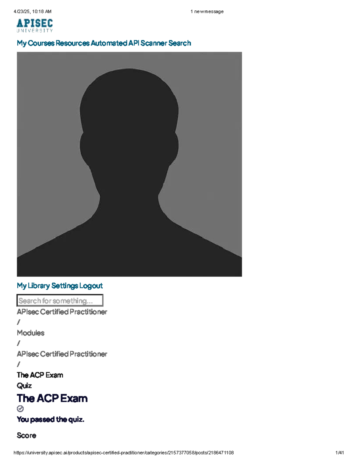 APIsec Certified Practitioner Exam Quiz Review and Insights - Studocu