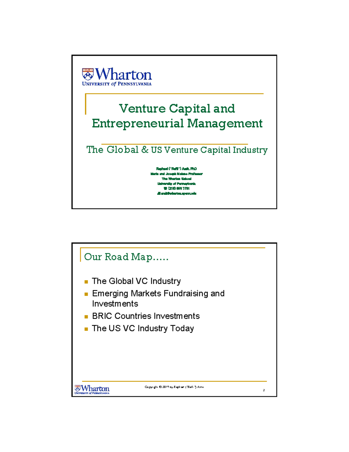 Venture Capital and Entrepreneurial Management: Global Trends and ...