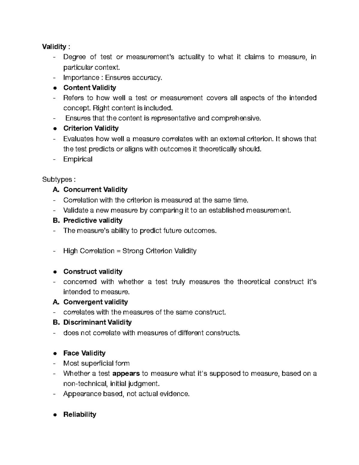 Psychological-Statistics 1: Evaluating Criterion Validity and ...