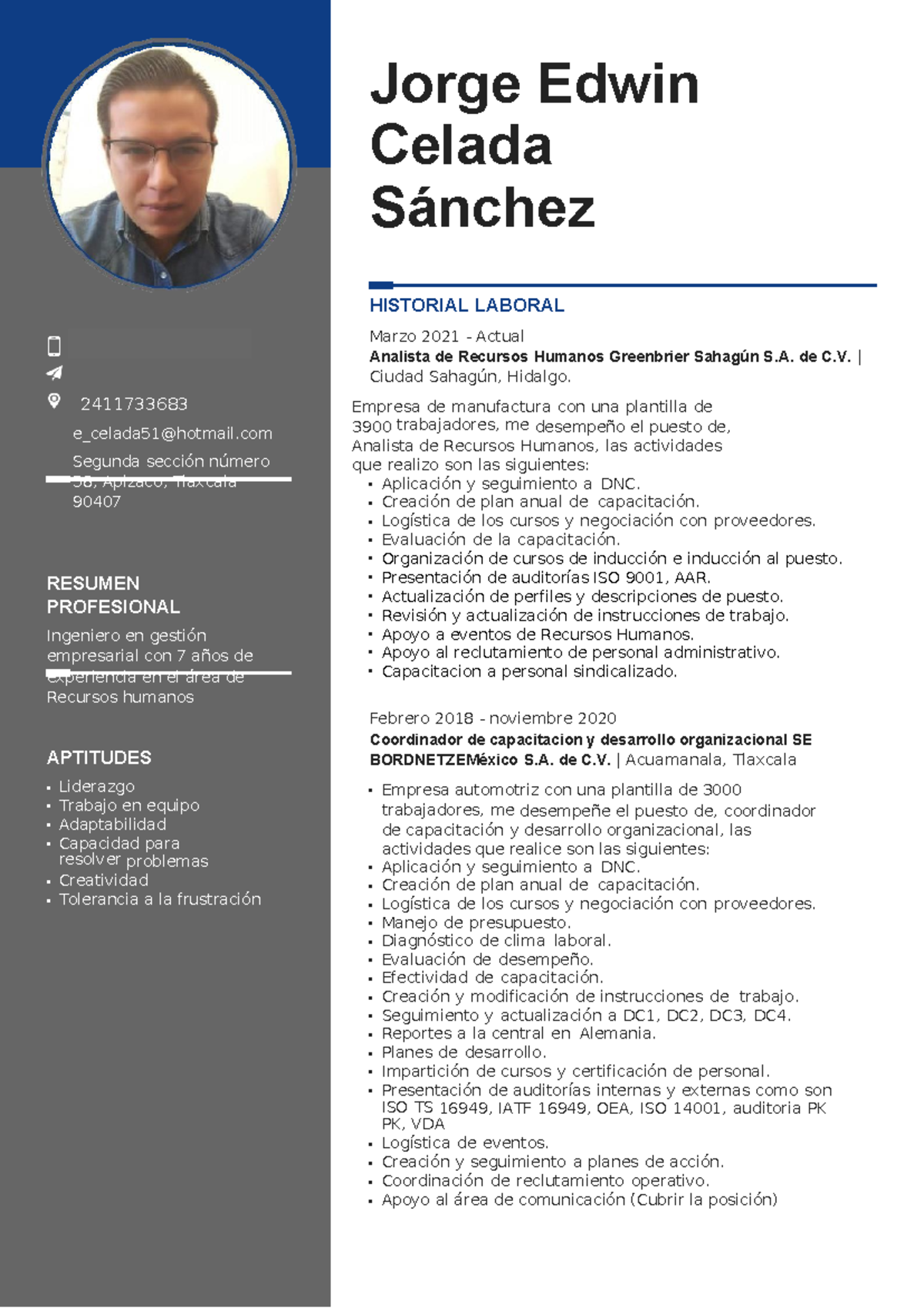 Jorge Edwin Celada Sanchez CV (003) - Jorge Edwin Celada Sánchez ...
