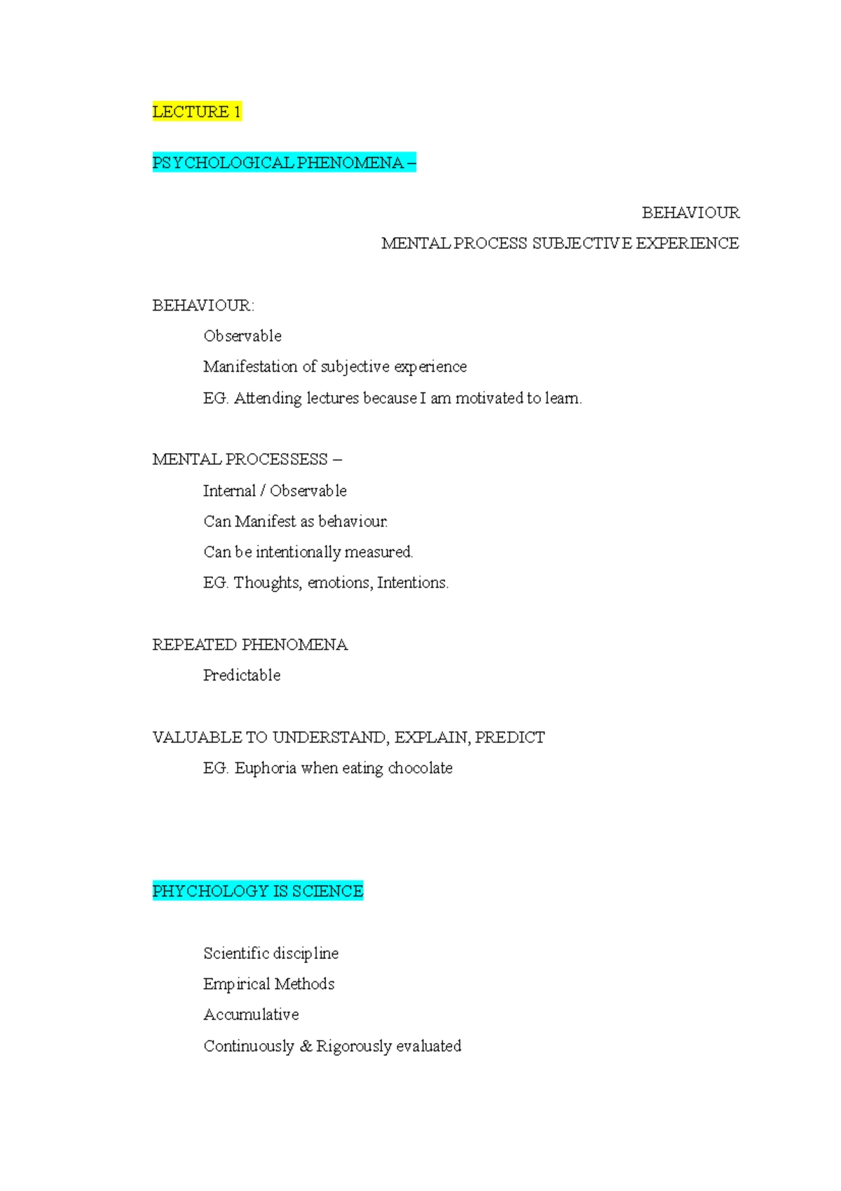 Foundations - Lecture notes - Foundations Genetic foundations of ...