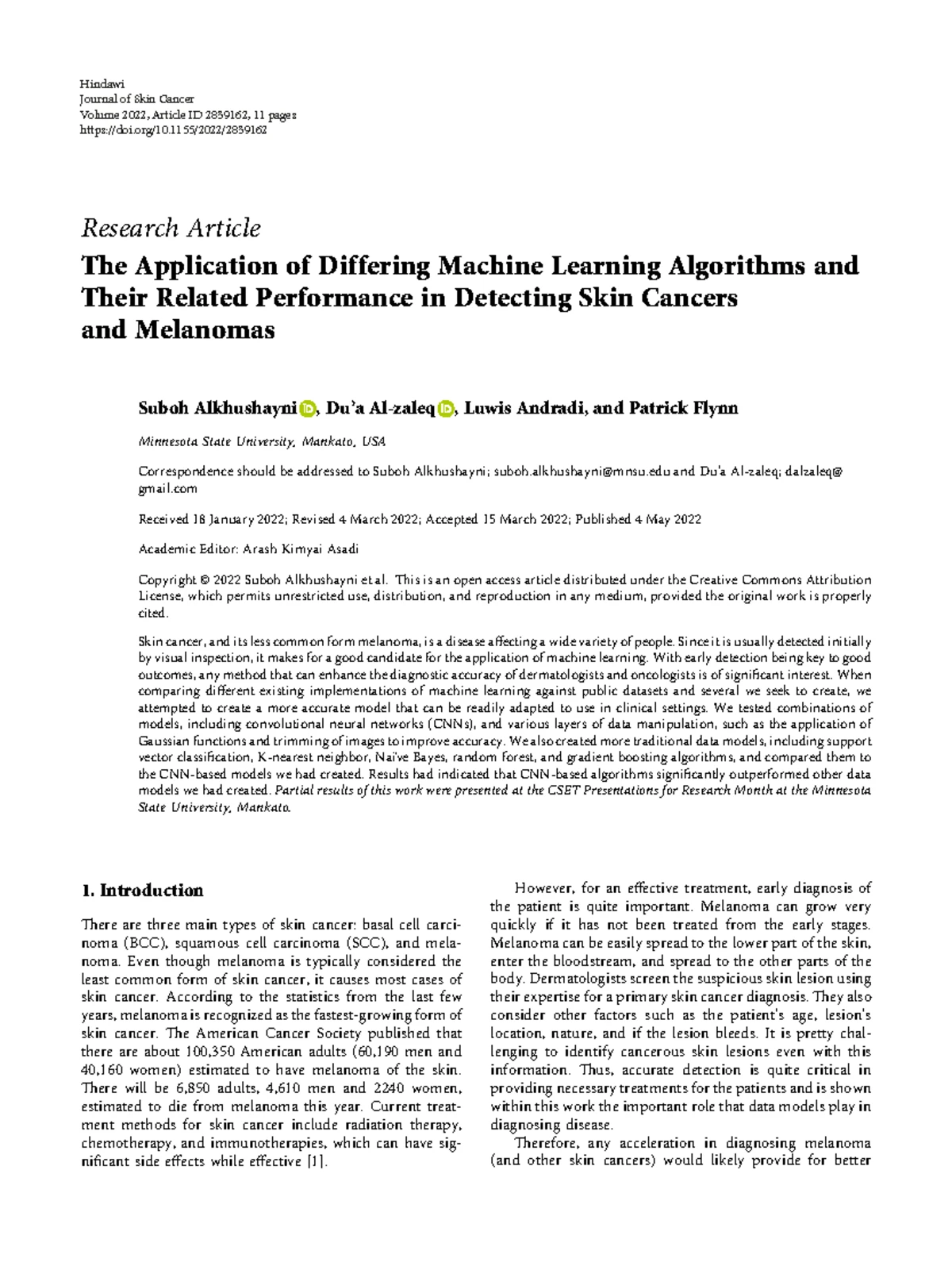 Automatic Skin Lesion Segmentation Using Hybrid CNNs: A Study on ISIC ...