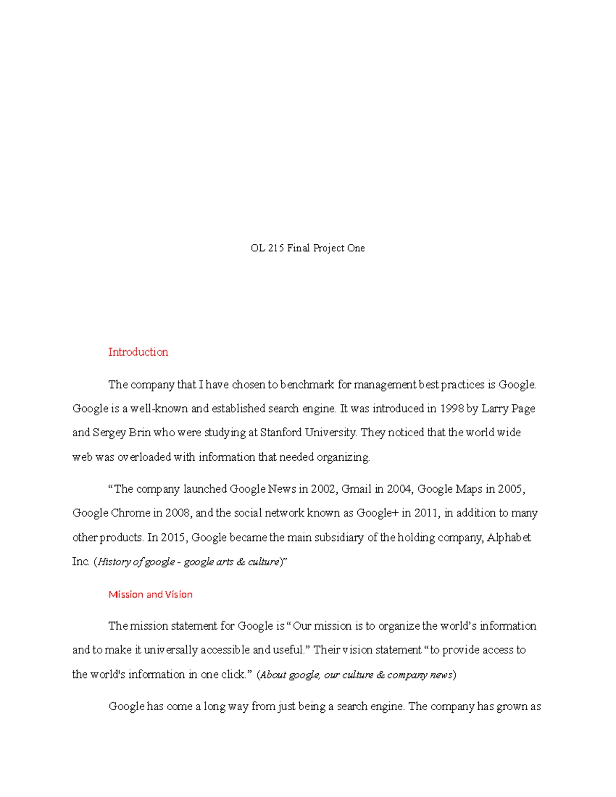 OL 215 Final Project: Strategic Management of IKEA's Business Model ...