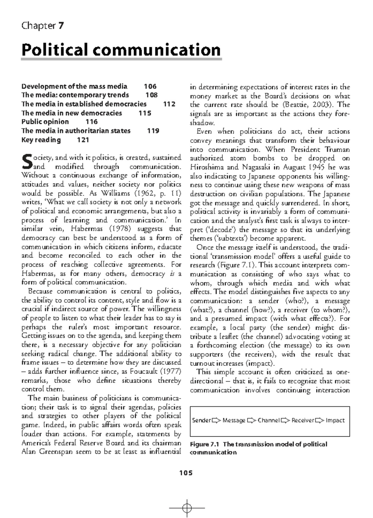 Chapter 7: Political Communication and the Mass Media (Comparative ...