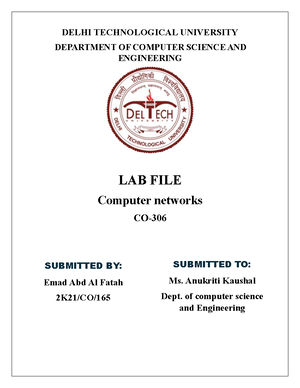 CN Endsem Notes: Understanding Transport Layer Protocols and ...