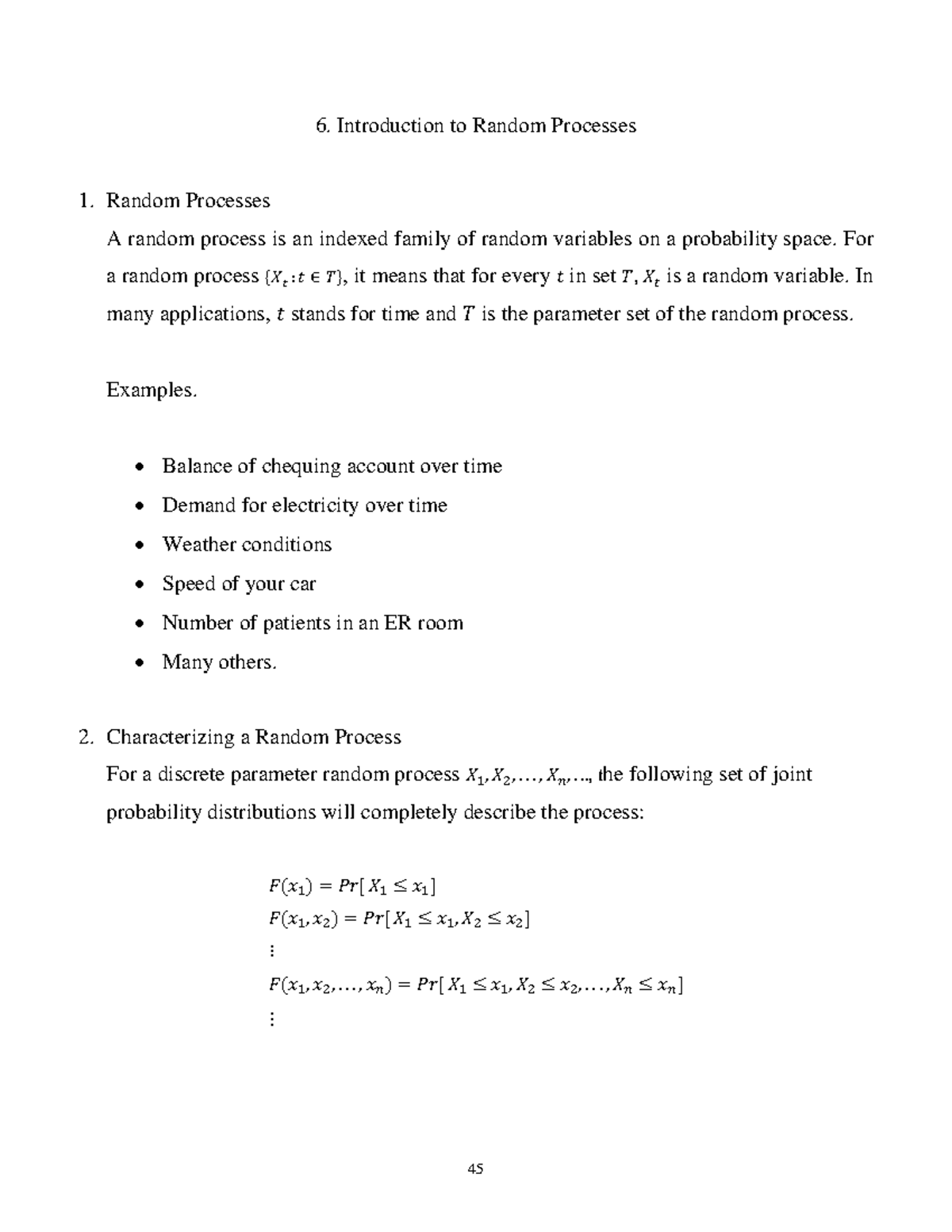 6. Lecture Notes on Random Processes (5-P45-57) - Studocu
