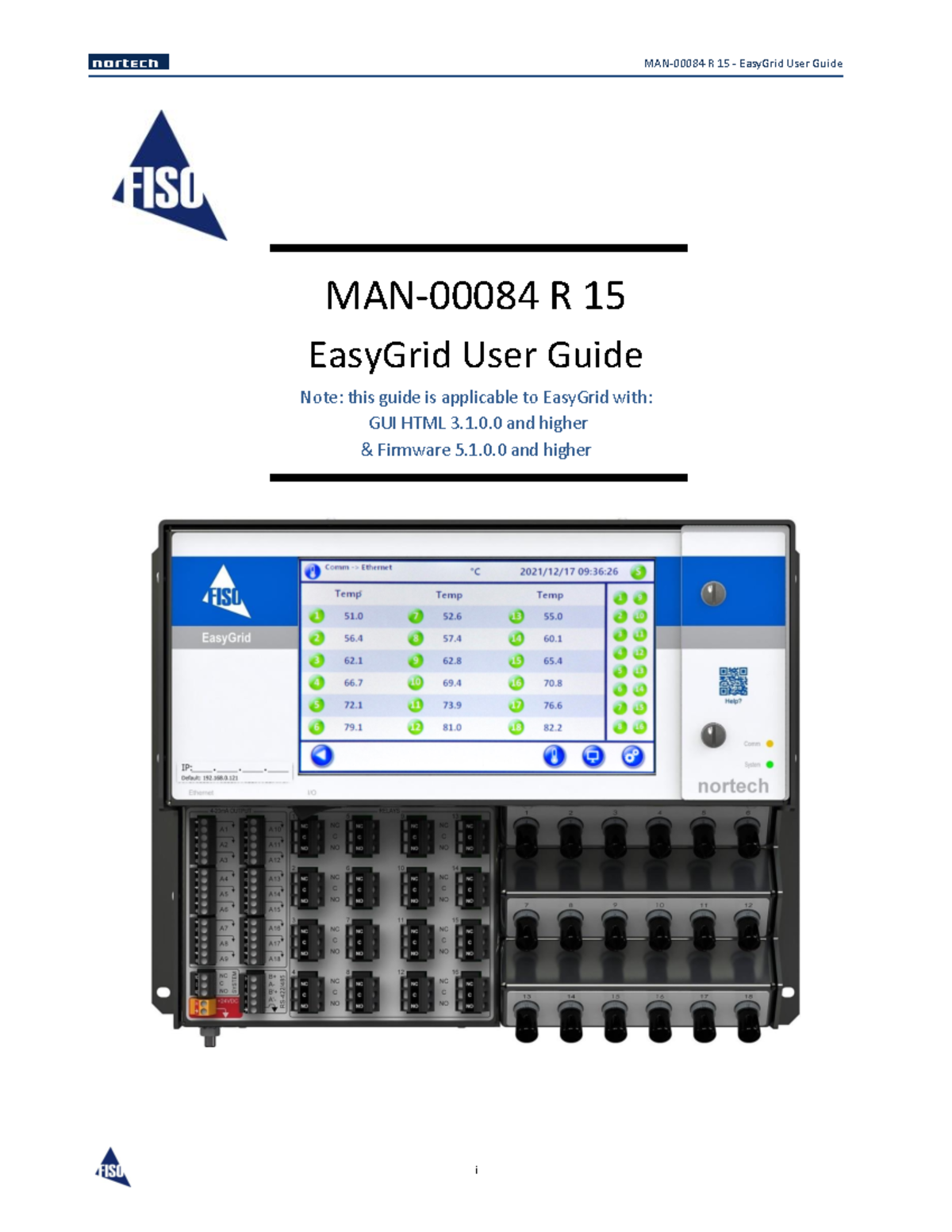 Nortech EasyGrid User Guide v15: Comprehensive Manual and Setup - Studocu