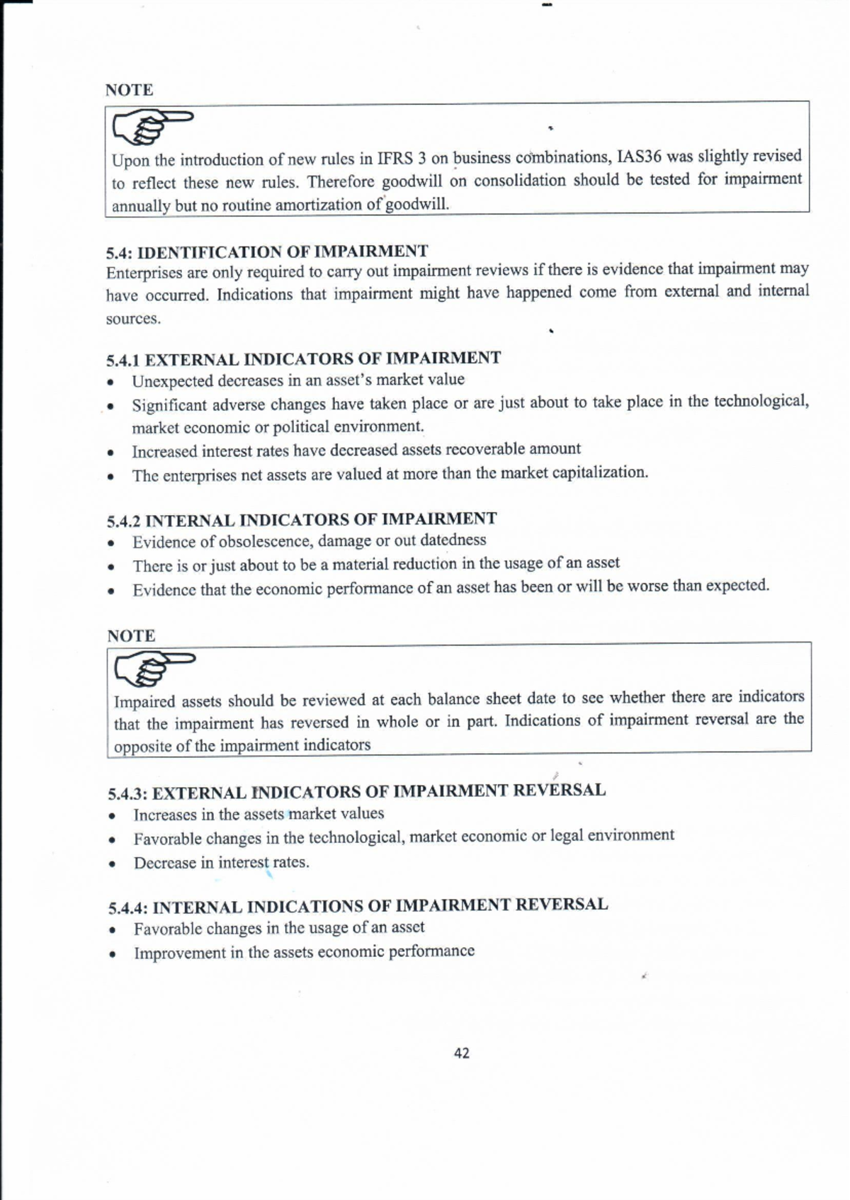 IAS 36: Impairment of Assets - Key Concepts and Guidelines - Studocu
