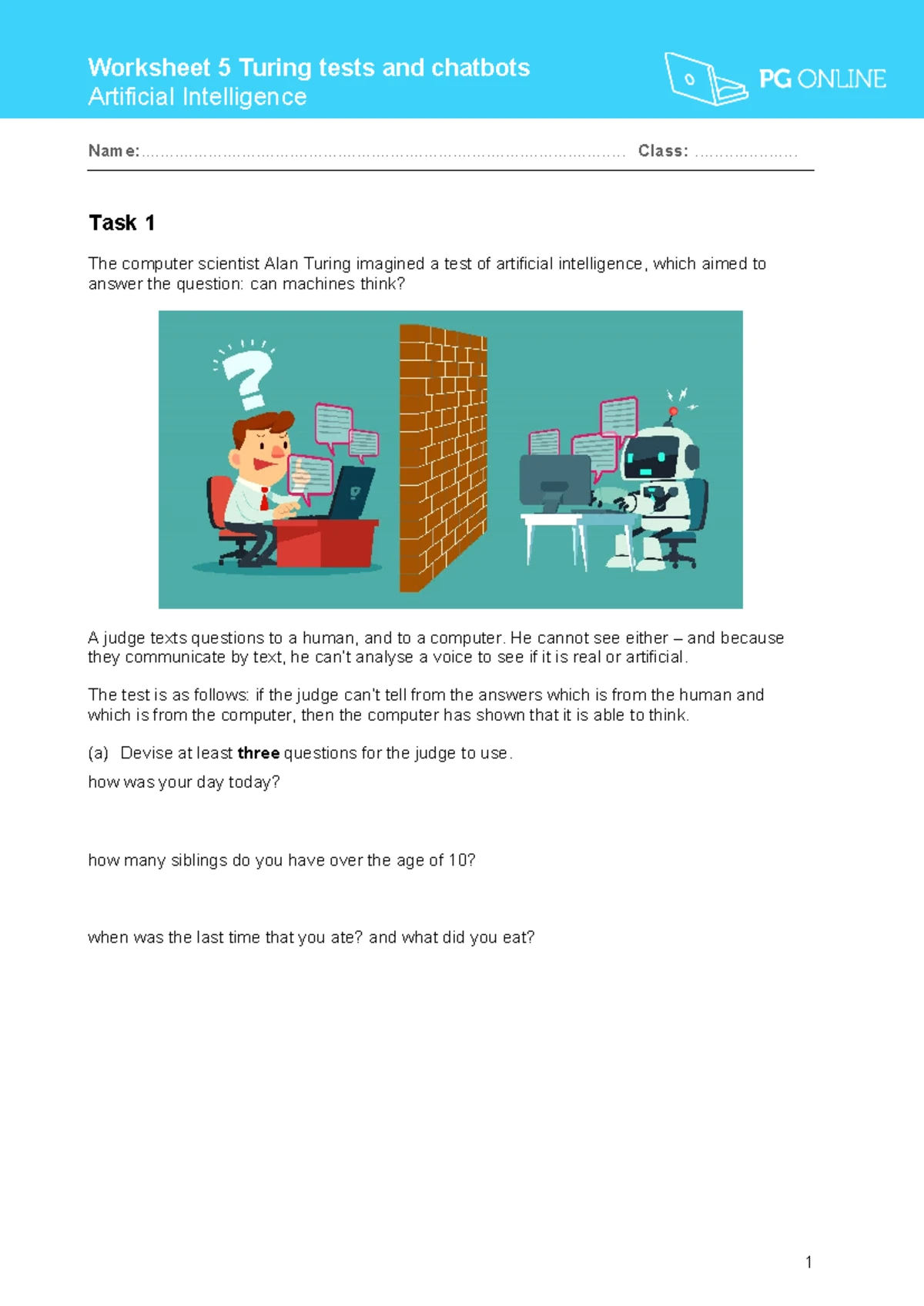 Independent Study Programming Activities for CSNEWBS Course - Studocu