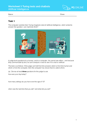 Computer Science 9-1 Low Stakes Test: Fundamentals of Algorithms - Studocu image.