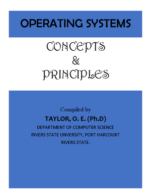 Os II-notes - A detailed lecture note on Operating Systems II ...